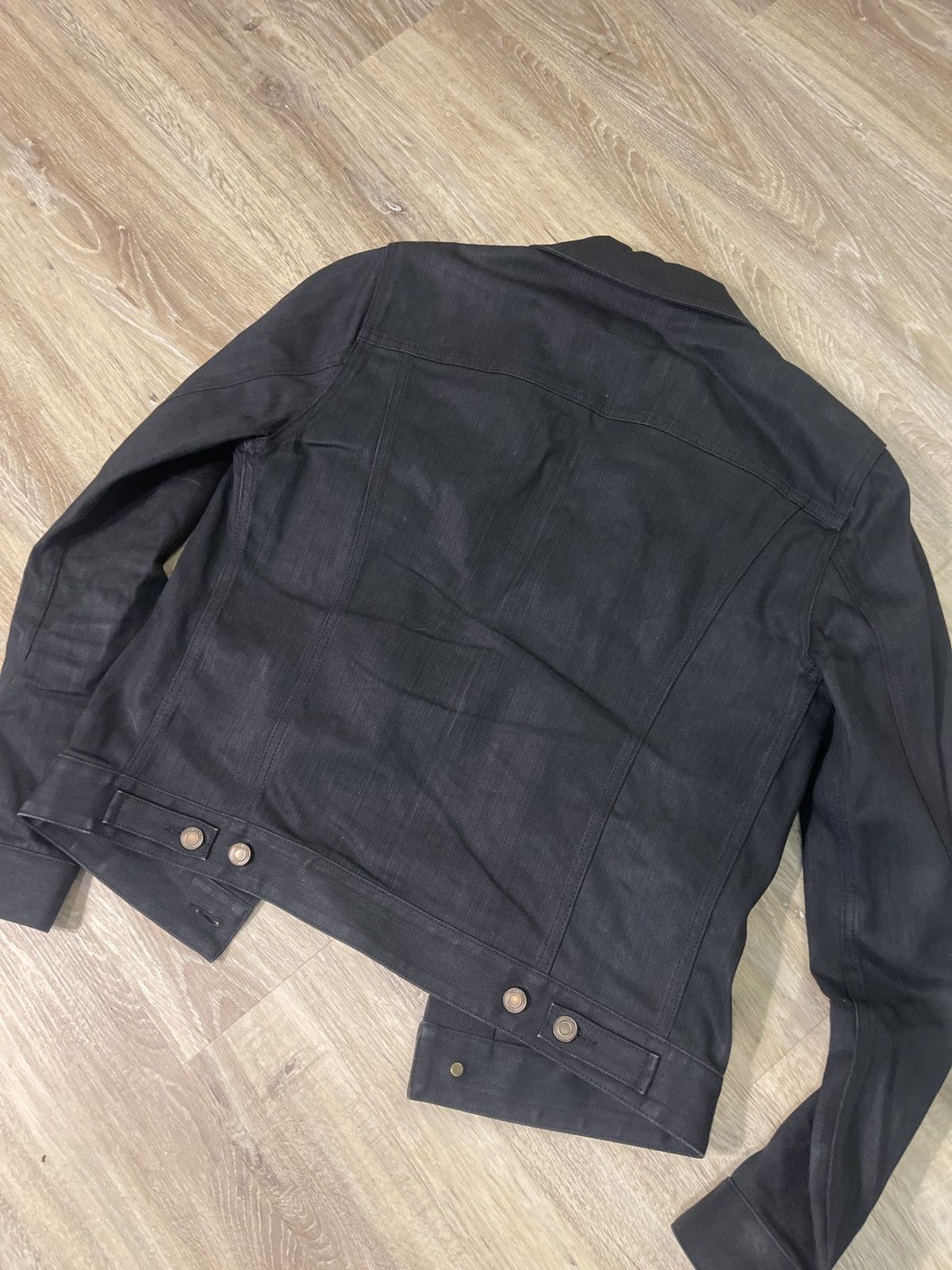 Yves Saint Laurent Ysl saint laurent black denim jacket Size US M / EU 48-50 / 2 - 7 Thumbnail