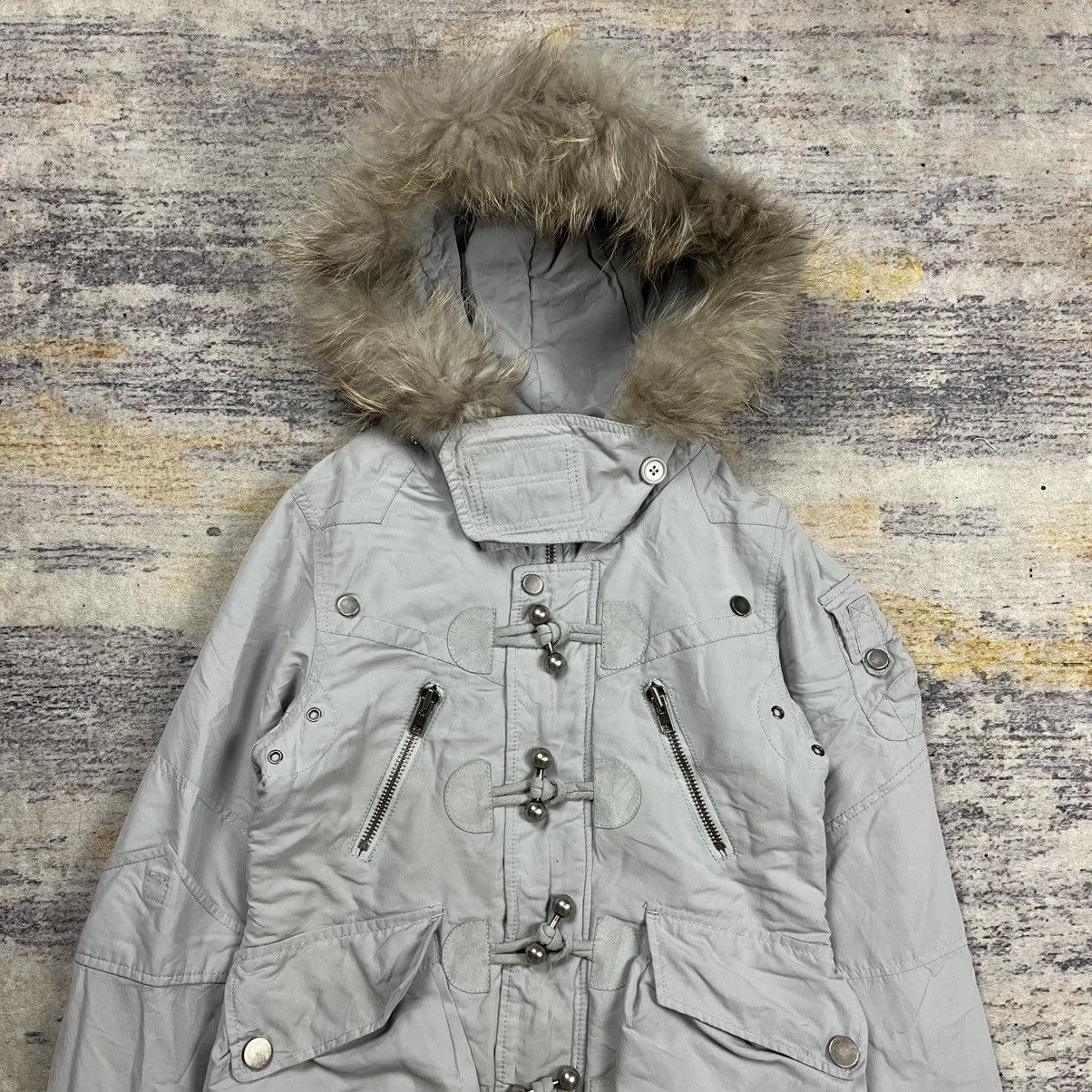 14th Addiction Sly fur raccoon jacket vkei / lgb style Size US S / EU 44-46 / 1 - 2 Thumbnail