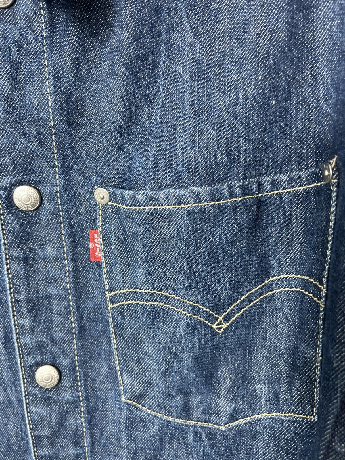 Levi's Vintage Clothing Levis Engineered Jeans Vintage Snap Button Denim Jacket Size US M / EU 48-50 / 2 - 7 Thumbnail