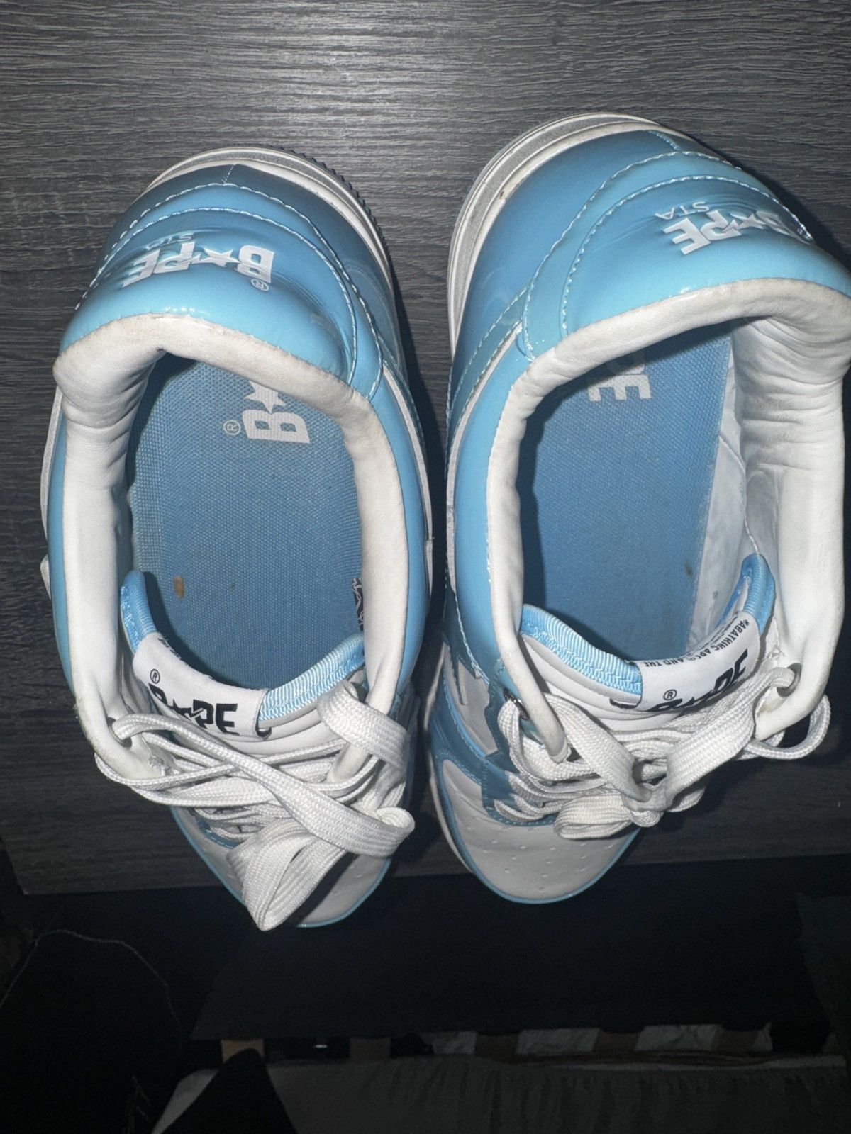 Bape Bape Sta Blue Sax Size 12 Size US 12 / EU 45 - 5 Thumbnail