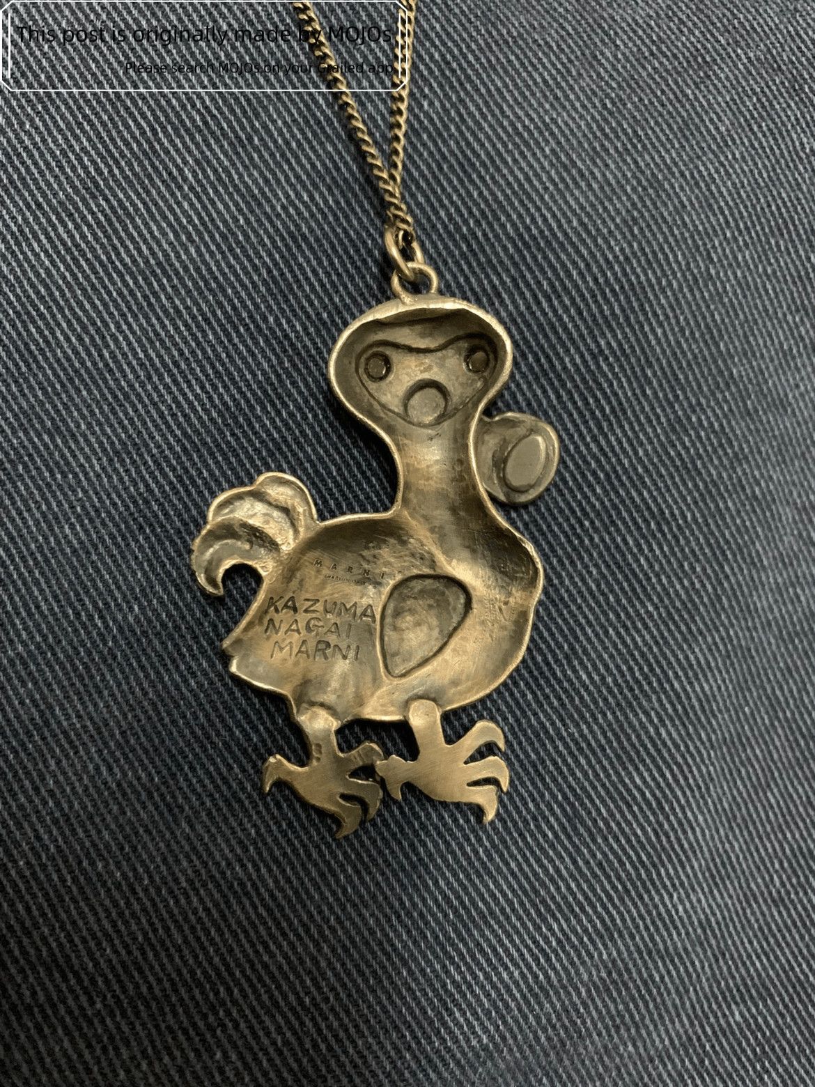 Marni Marni 20SS Stean Punk Duck Necklace Size ONE SIZE - 2 Thumbnail