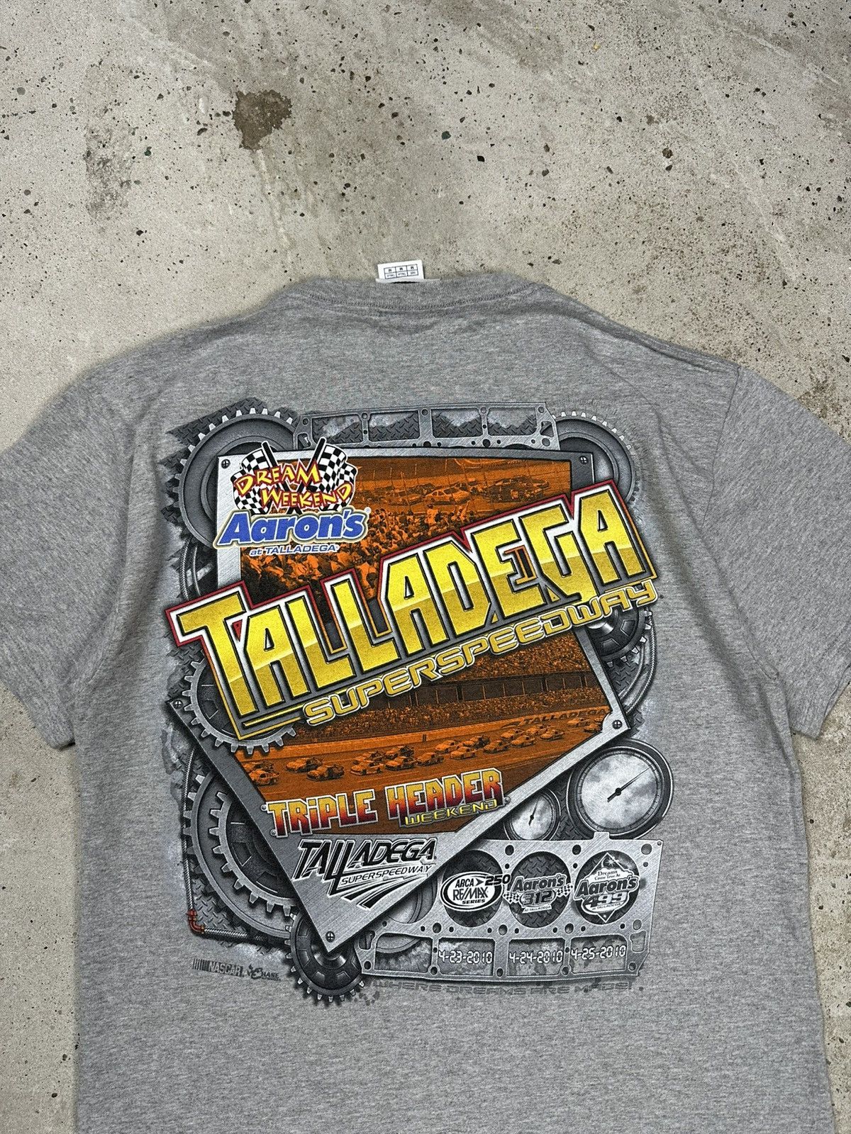 Chase Authentics Vintage Chase Authentics Nascar Talladega Racing Tee Size US M / EU 48-50 / 2 - 1 Thumbnail