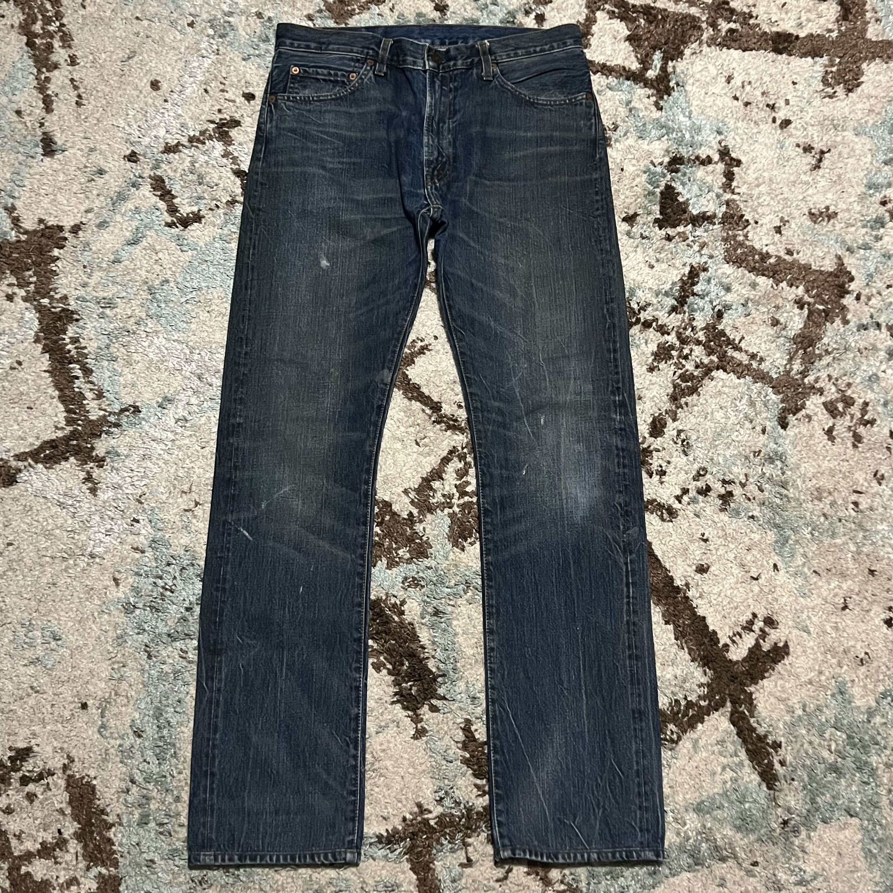 Levi's × Levi's Vintage Clothing × Vintage Vintage Levis 505-0217 Big E Redline Selvedge Jeans 33x32 Size US 33 - 2 Thumbnail