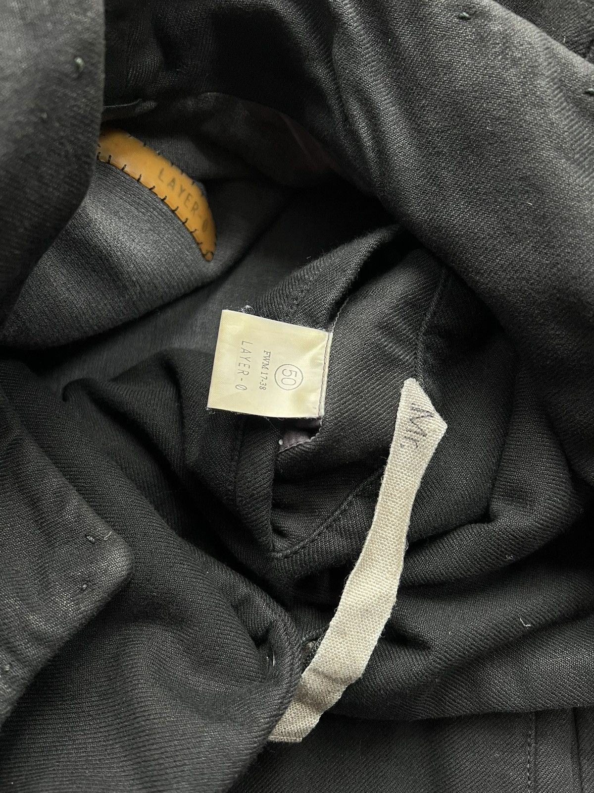 Layer-0 Layer 0 waxed cotton/ wool coat Size US M / EU 48-50 / 2 - 9 Thumbnail