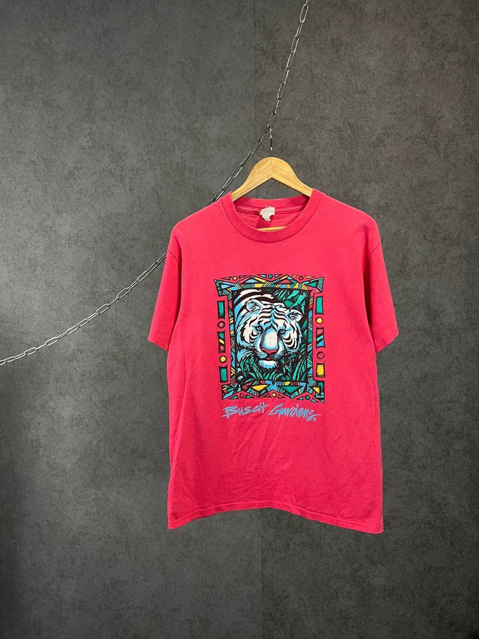 Vintage Animal vintage made in USA single stitch tee Size US M / EU 48-50 / 2 - 1 Thumbnail