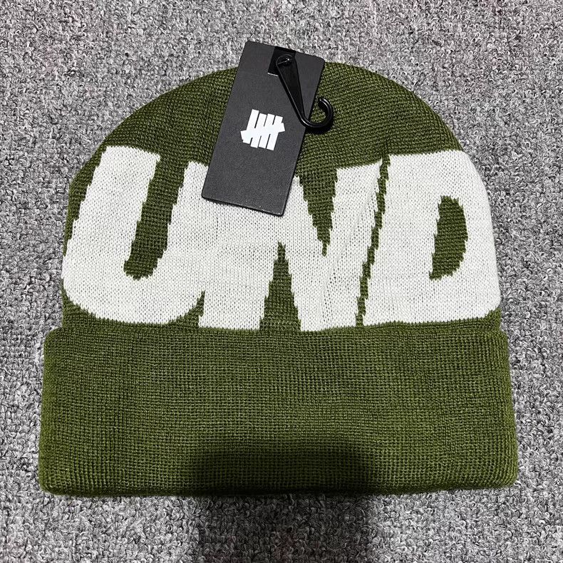 Undefeated Undefeated Large Logo Knit Beanie. Q7 Size ONE SIZE - 9 Thumbnail