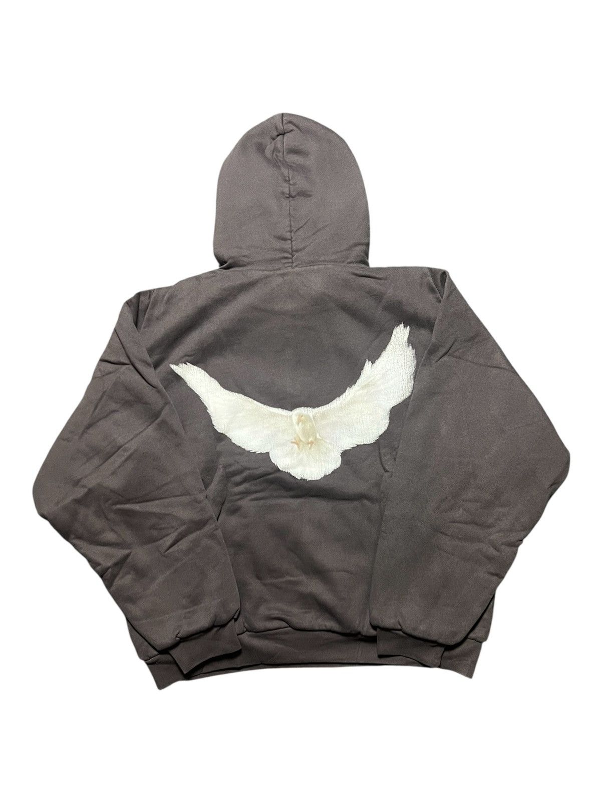 イージーギャップ　Shrunken Dove Hoodie dark Gray Yeezy Gap Engineered By Balenciaga SS22 Dove Shrunken Hoodie