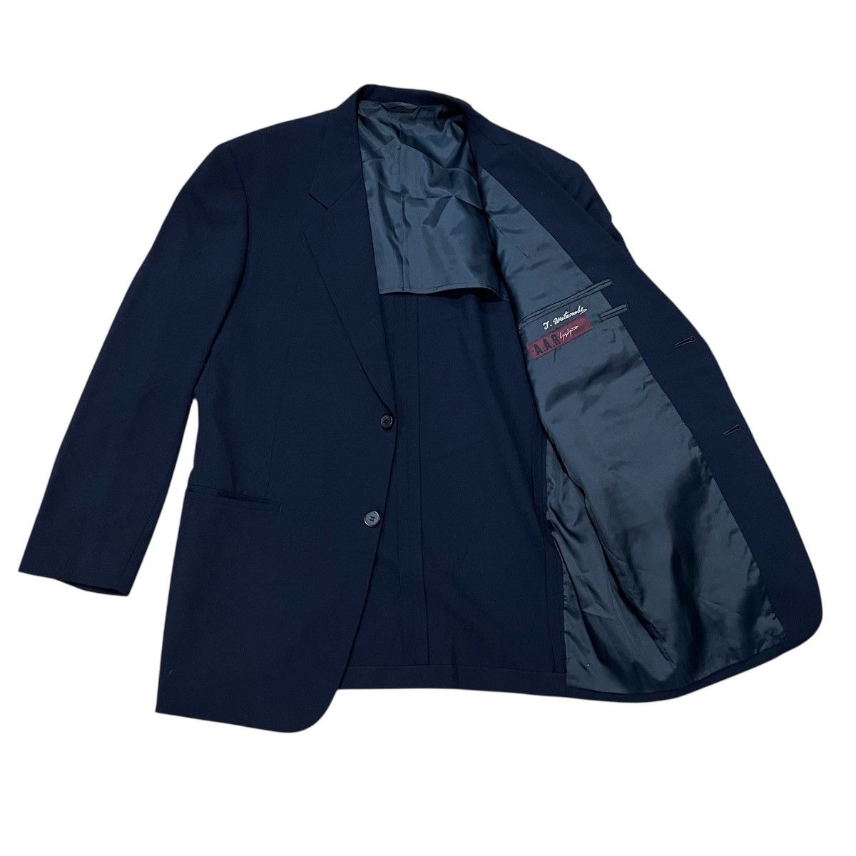 Yohji Yamamoto VINTAGE YOHJI YAMAMOTO NAVY BLUE BLAZER Size US M / EU 48-50 / 2 - 3 Thumbnail