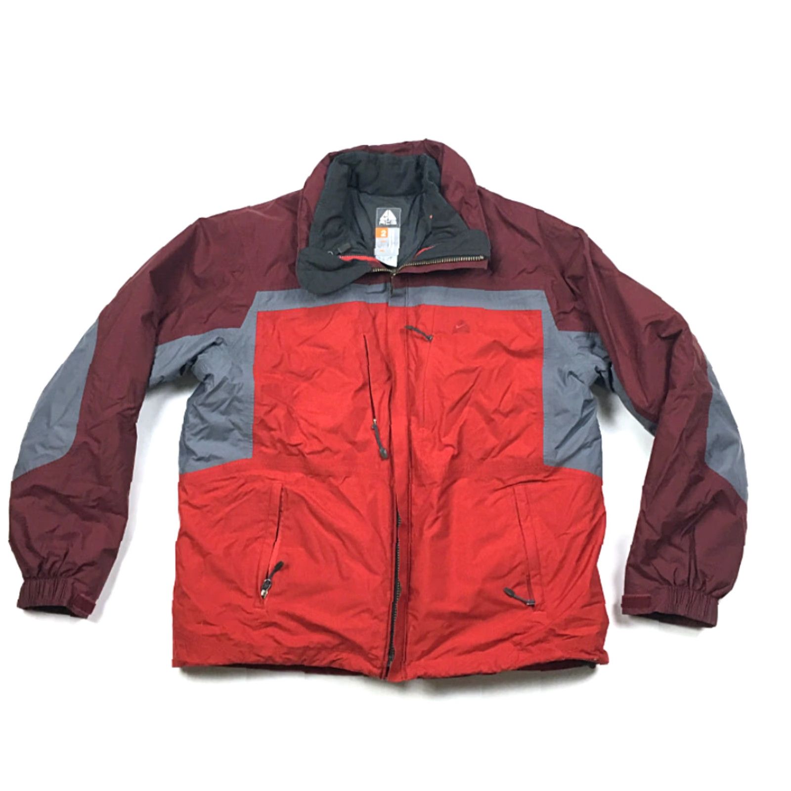 Nike Nike ACG Jacket Adult Large Red 2-in-1 Parka All Conditions Gear Size US L / EU 52-54 / 3 - 3 Thumbnail