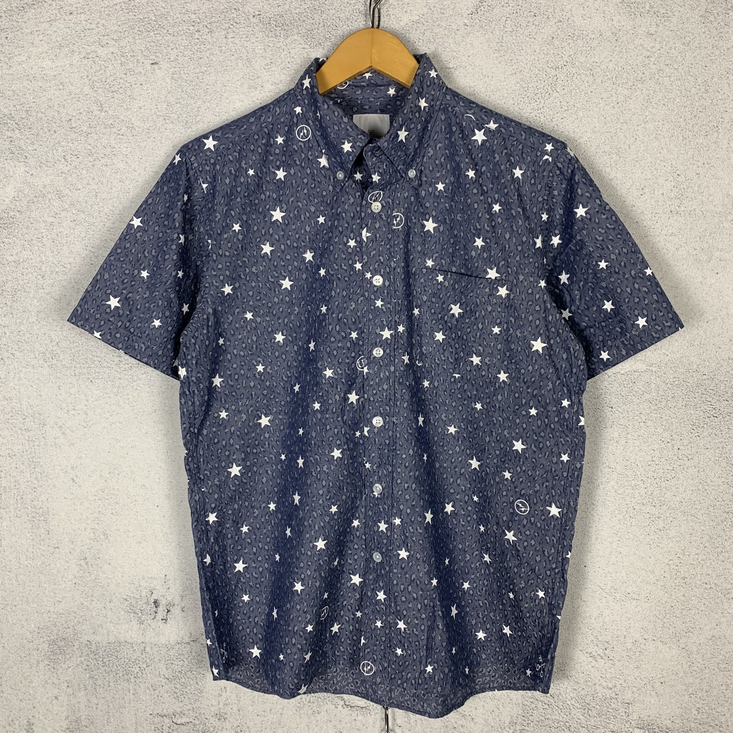 uniform experiment Uniform Experiment Sophnet Stars Logo Button Down Shirt Size US M / EU 48-50 / 2 - 1 Thumbnail