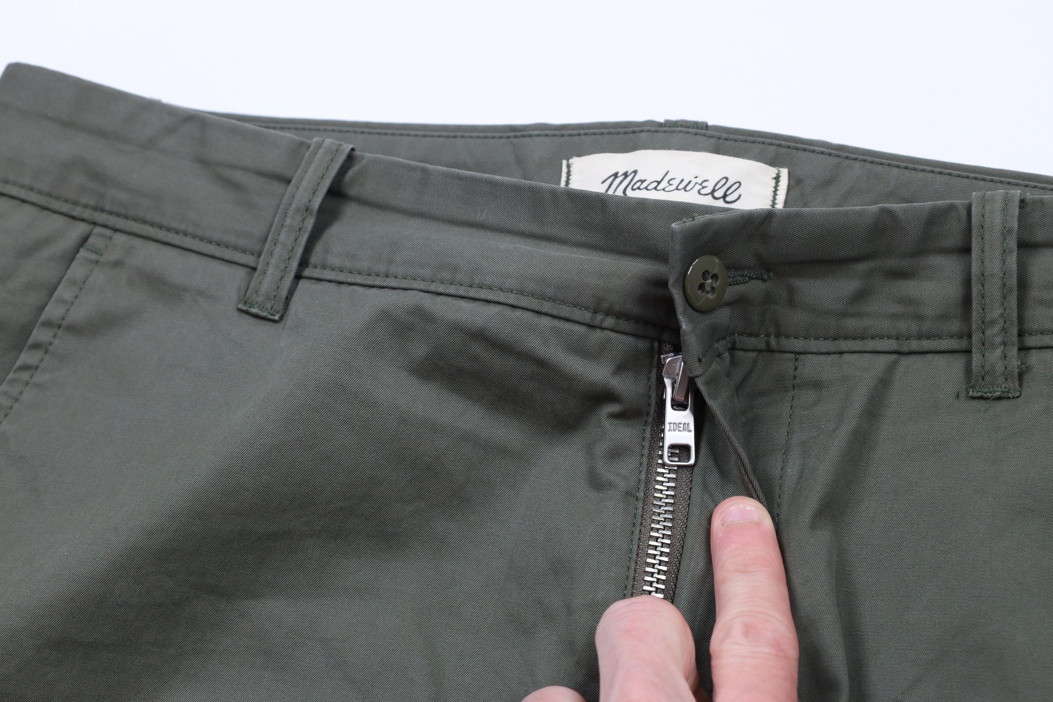 Madewell × Vintage Madewell Lightweight Relaxed Taper Leg Chino Pants Green Size US 32 / EU 48 - 7 Thumbnail