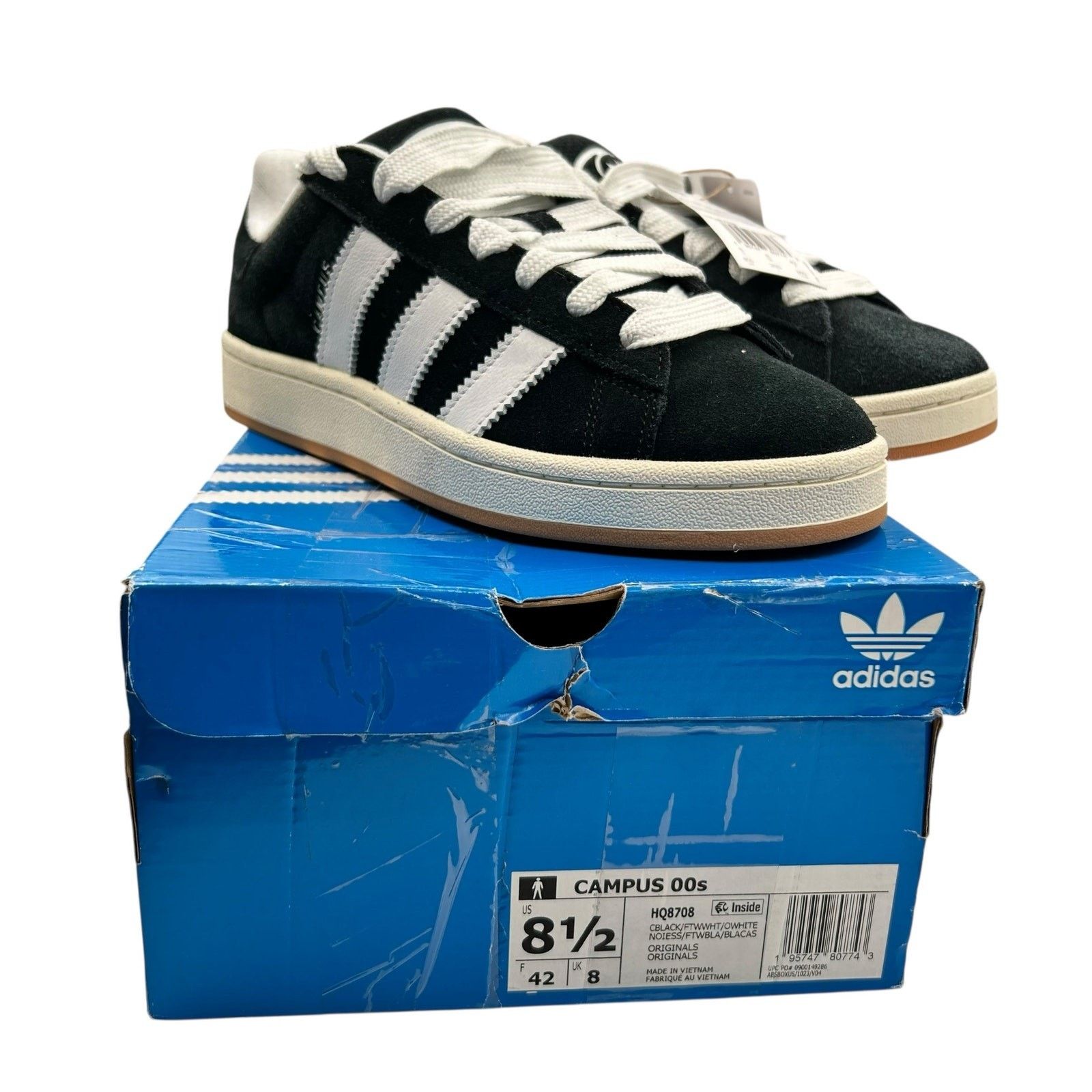 Adidas Adidas Men's Black Campus 00s Sneakers Shoes Size 8.5 Size US 8.5 / EU 41-42 - 14 Thumbnail
