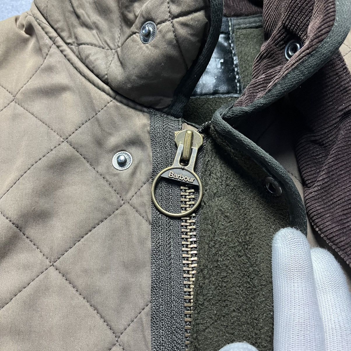 Barbour × Vintage Vintage Barbour Polar Quilts Jacket Distressed Streetwear Size US XL / EU 56 / 4 - 10 Thumbnail