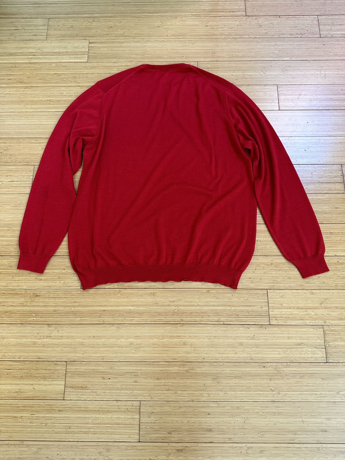 Malo MALO Cashmere Silk Crew Neck Pullover Size: US 46 IT 56 Size US XL / EU 56 / 4 - 3 Thumbnail