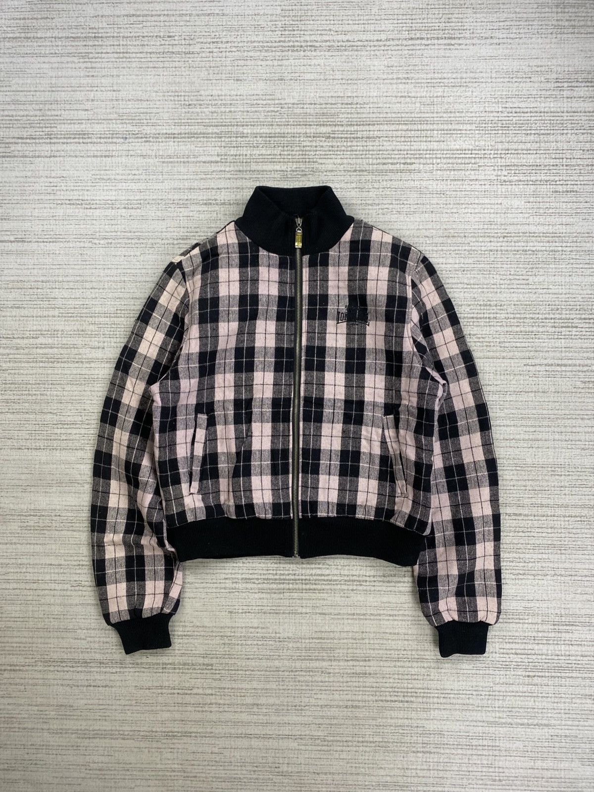 Lonsdale 🔥Vintage Lonsdale London Checked Zipper Jacket Size US M / EU 48-50 / 2 - 1 Thumbnail