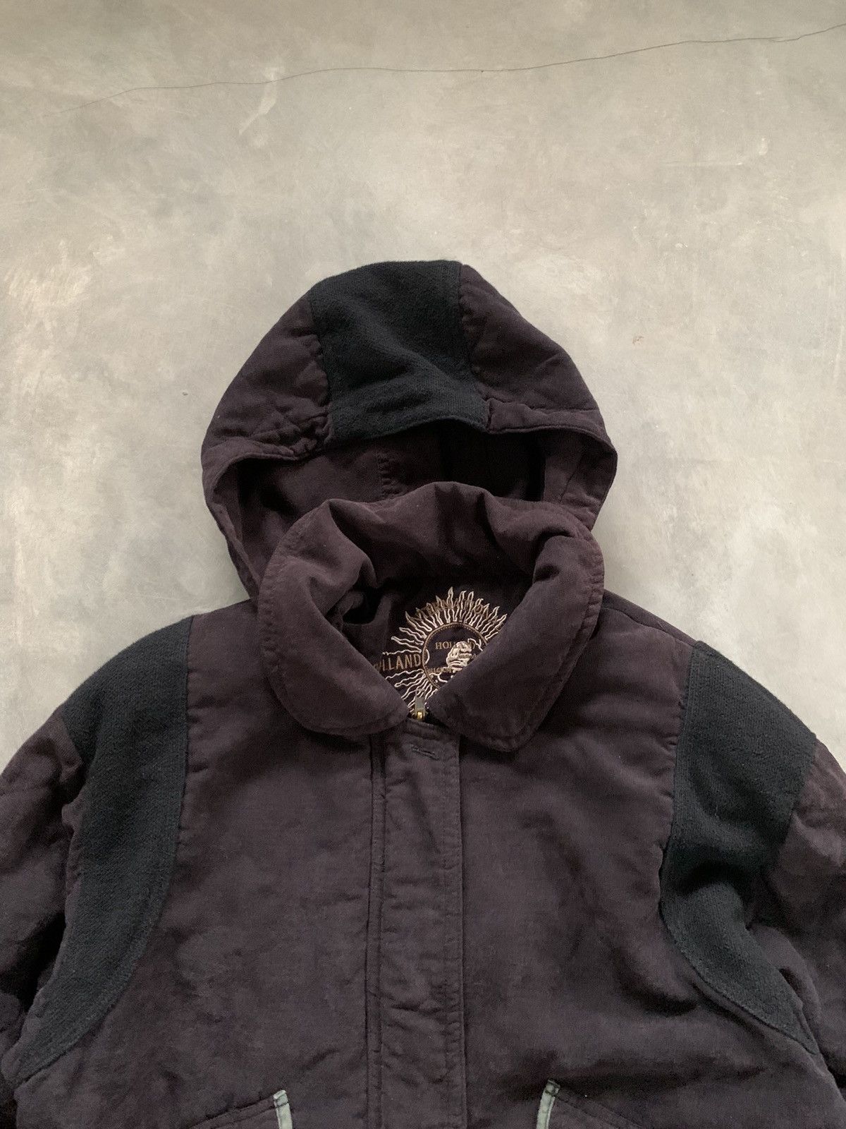 Japanese Brand Item(s) : Vintage Holland Planing Tactical Hoodie Jacket Size US XL / EU 56 / 4 - 7 Thumbnail