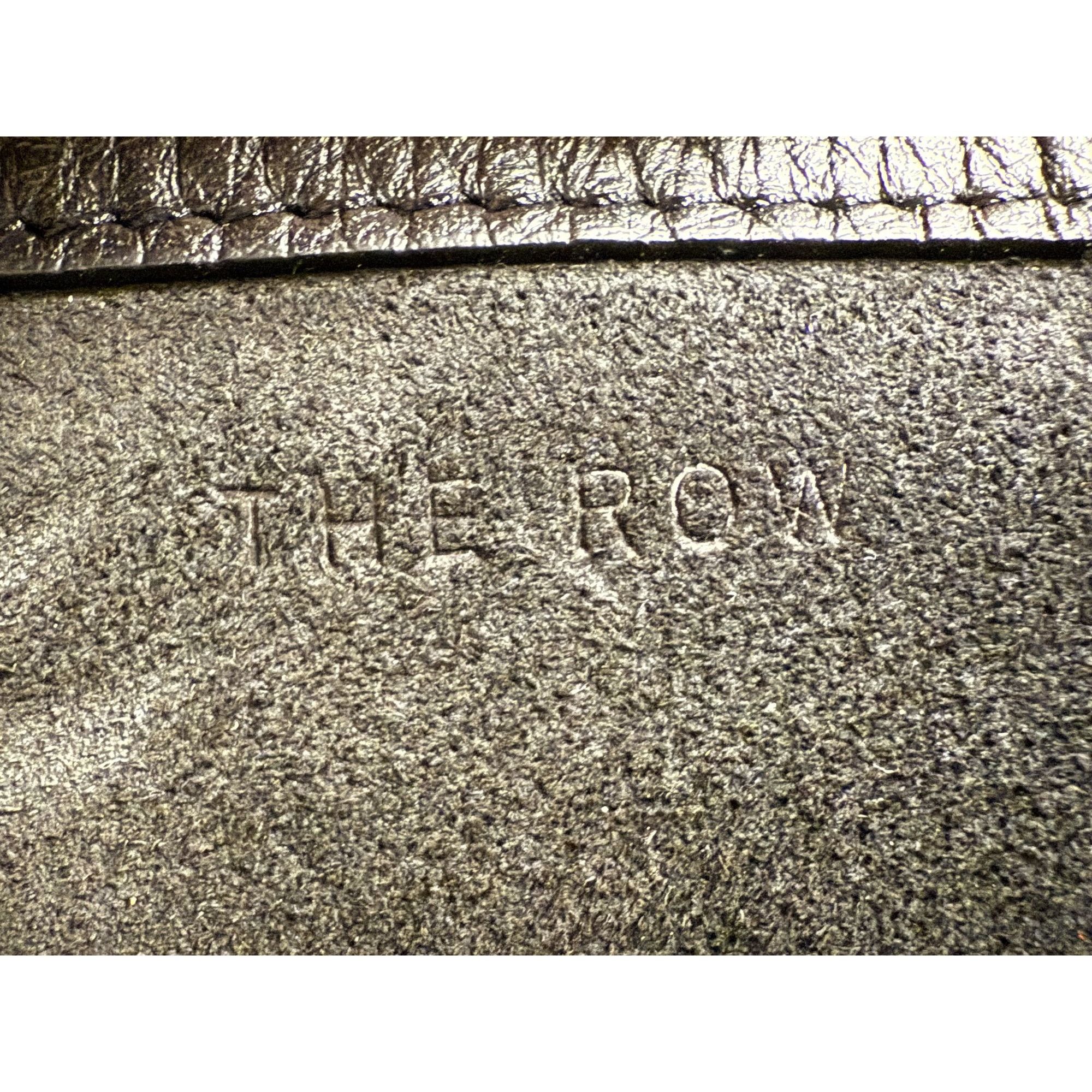 The Row The Row Pebbled Leather Shoulder Bag Gray Made In Italy Size ONE SIZE - 6 Thumbnail