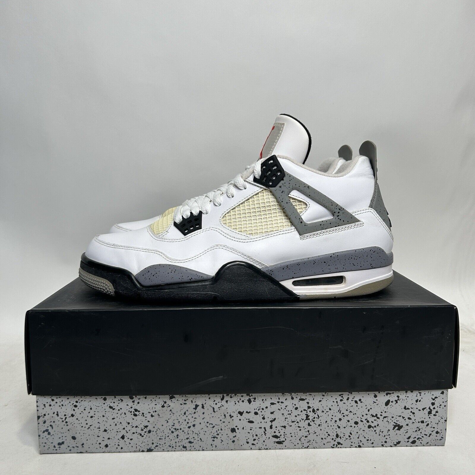 Nike Nike Air Jordan 4 Retro “White Cement” 2024 Size US 11 / EU 44 - 6 Thumbnail
