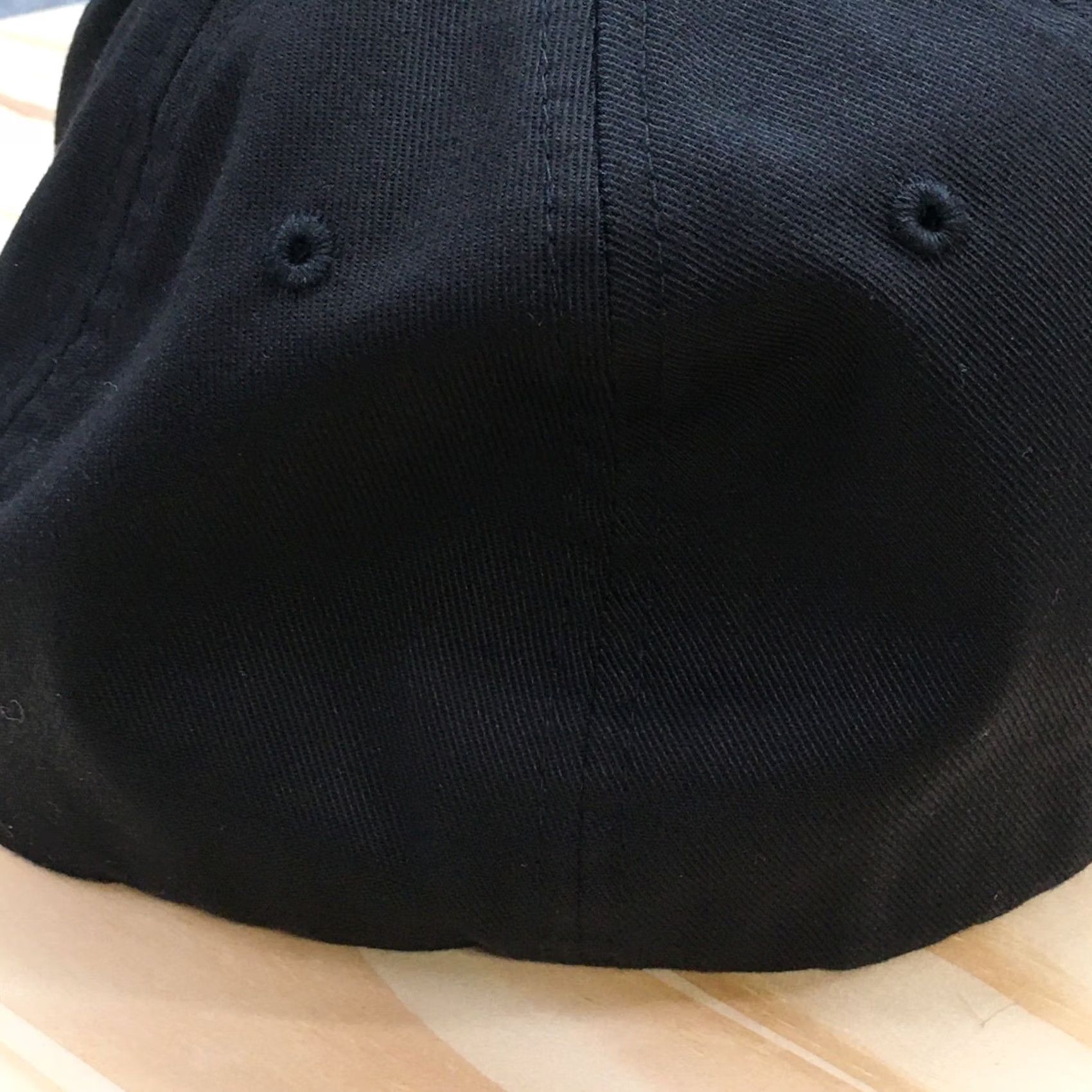 Vintage Mens Wheaties Baseball Cap Black Fitted Curved Brim Embroidered Logo Yupoong S-M Size ONE SIZE - 7 Thumbnail