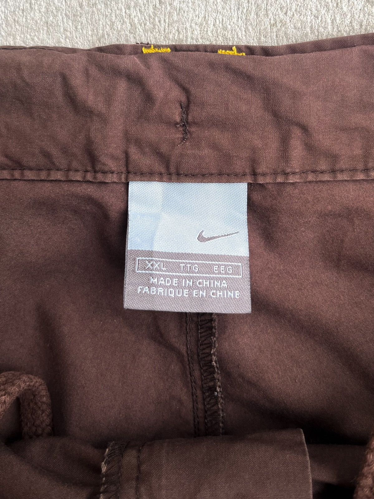 Nike Vtg Nike 1972 Liga oficial do pais wide leg cargo pants Size US 36 / EU 52 - 19 Thumbnail