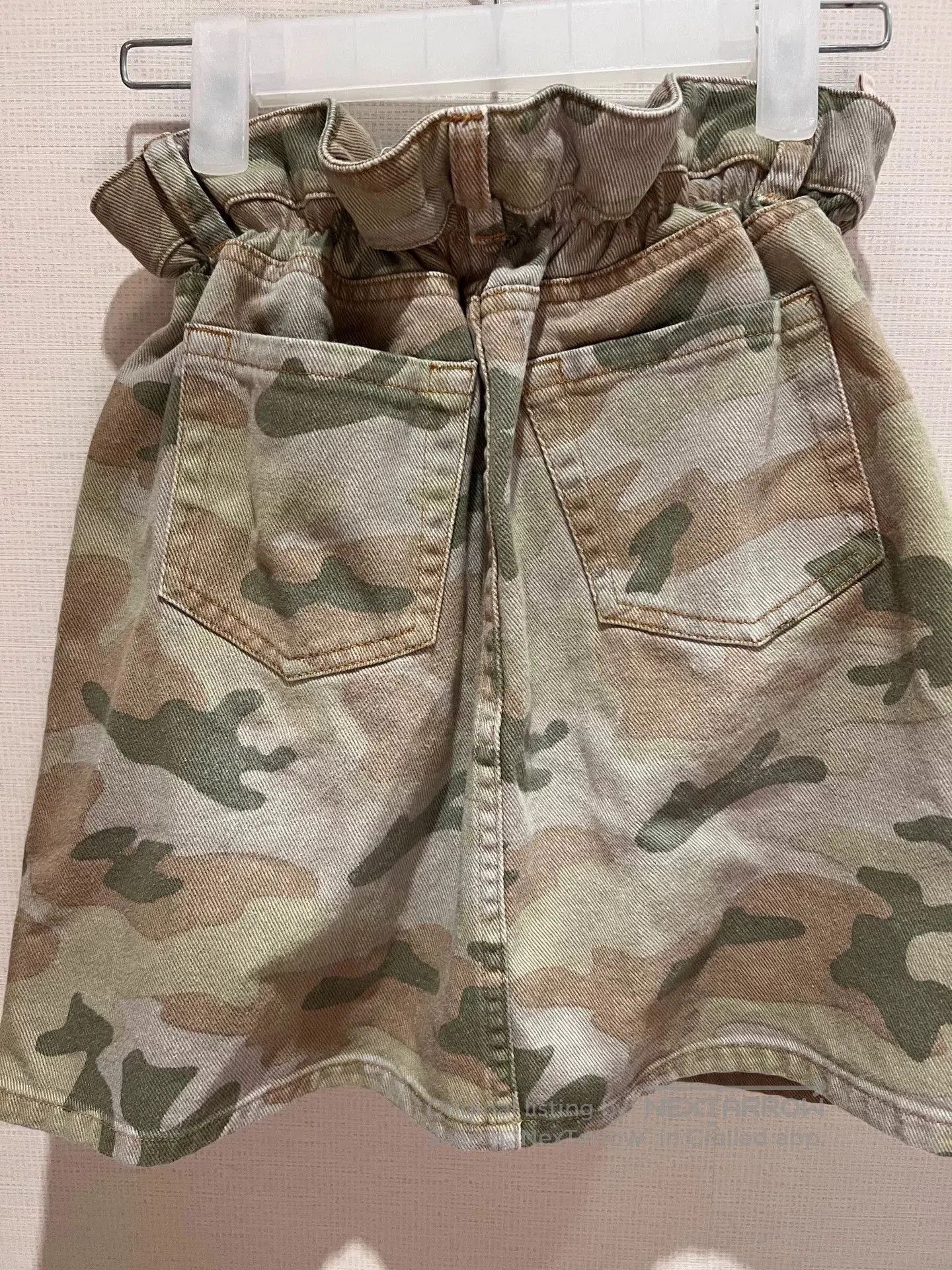 Miu Miu Miumiu Camouflage Denim Skirt. Size S / US 4 / IT 40 - 4 Thumbnail