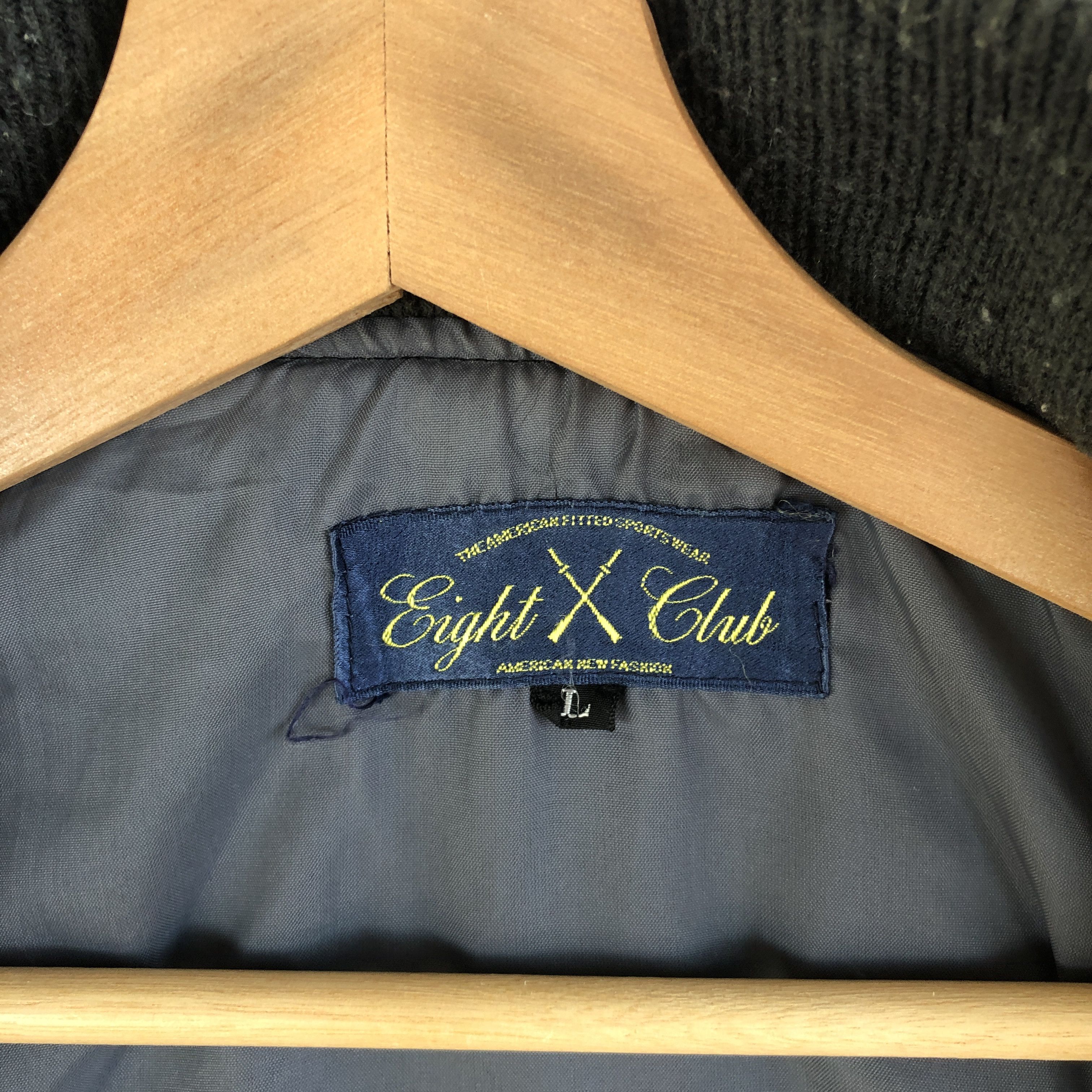 Vintage Vintage Eight Club Varsity Jacket Japanese Wool Jackets Size US M / EU 48-50 / 2 - 6 Thumbnail