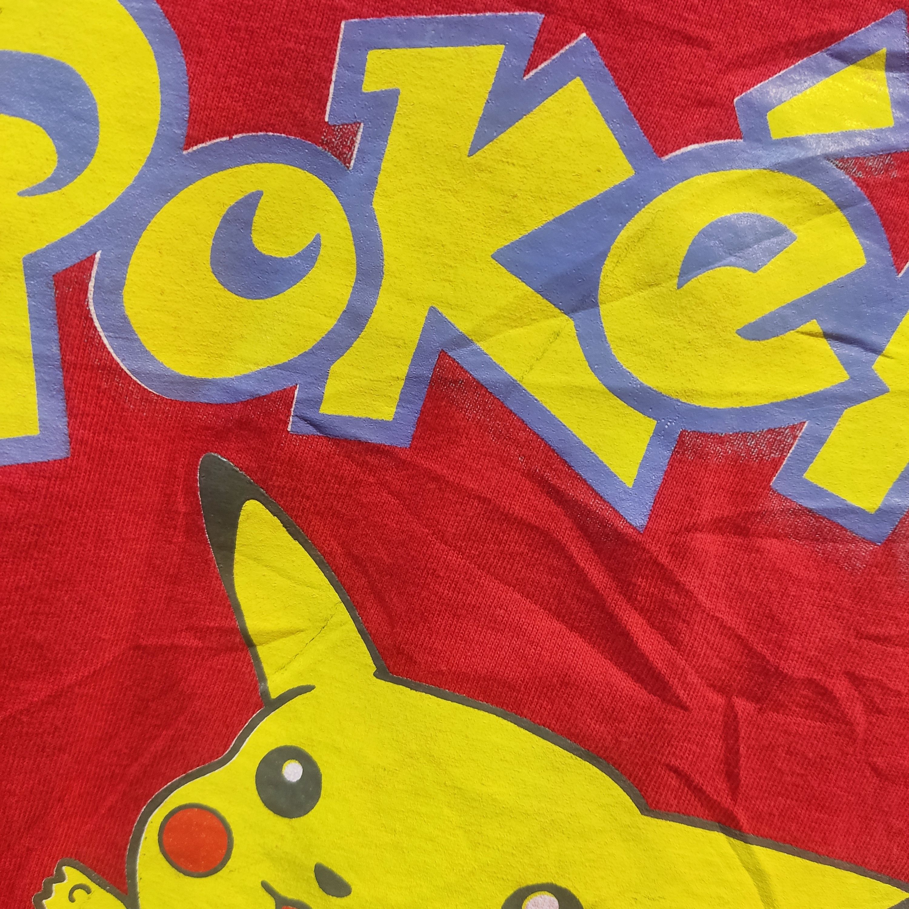 Anime Vintage Nintendo Pokemon Pikachu Size US S / EU 44-46 / 1 - 3 Thumbnail