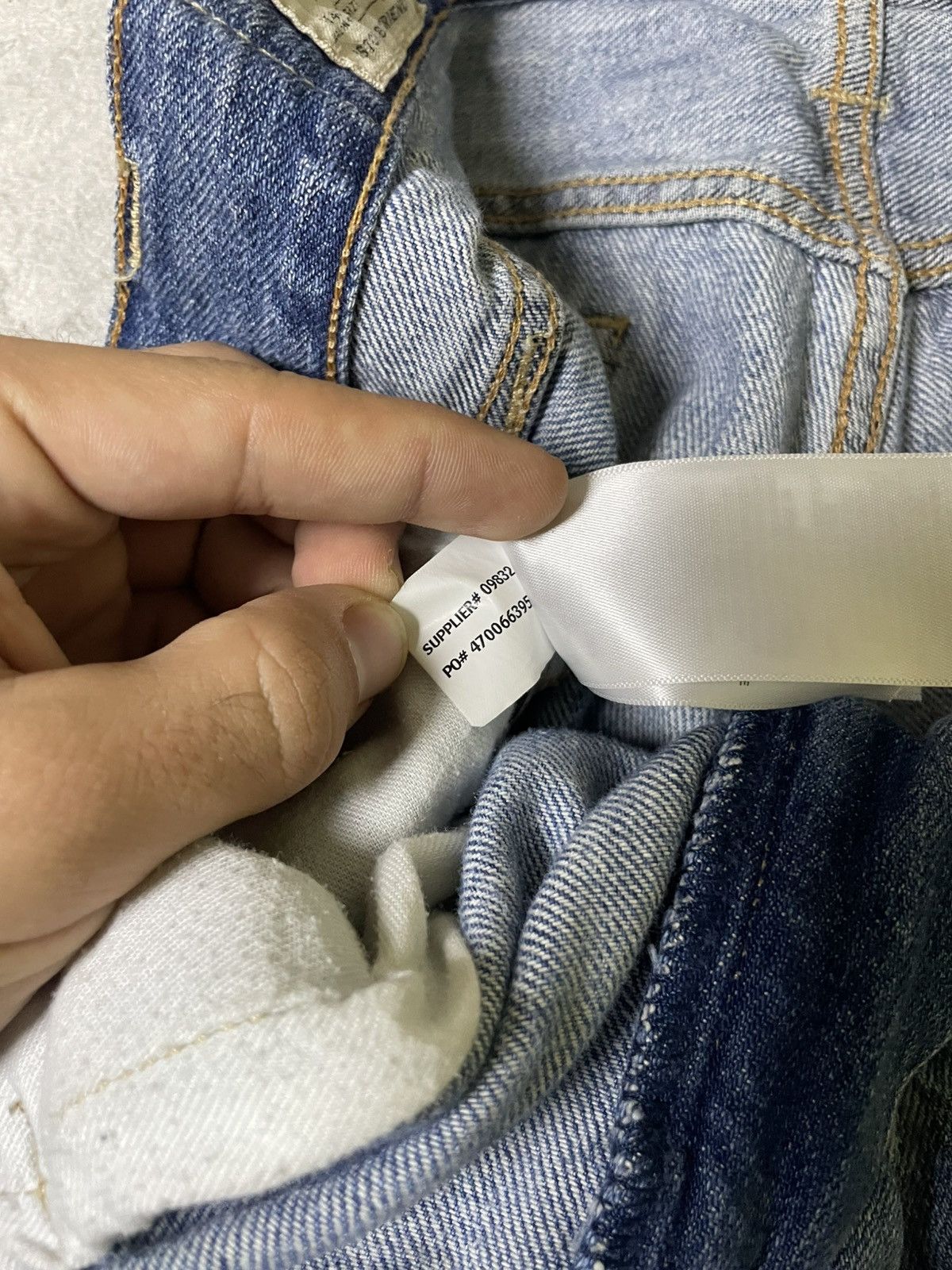 RRL Ralph Lauren RRL Polo Ralph Lauren Fall RaRe 2010 Distress Denim Size US 28 / EU 44 - 13 Thumbnail