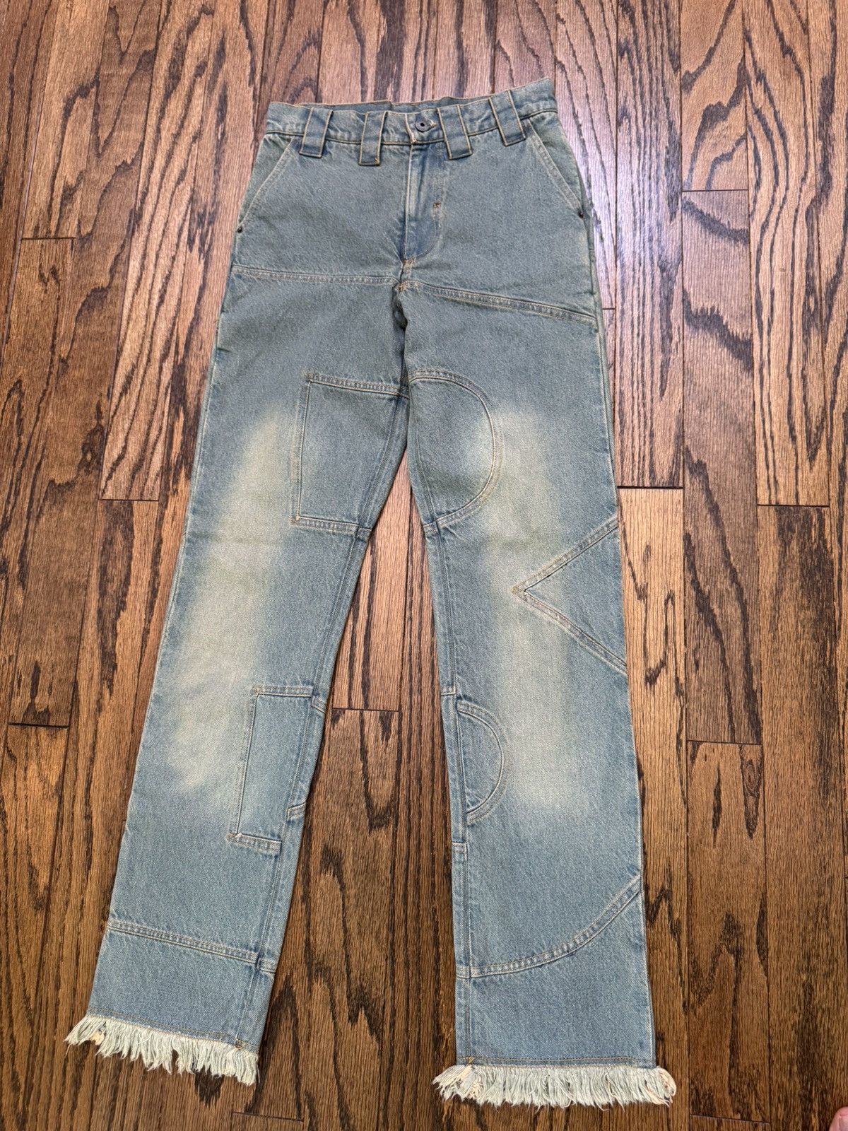 Barragan Barragan B Logo Jean Size 26" / US 2 / IT 38 - 1 Thumbnail
