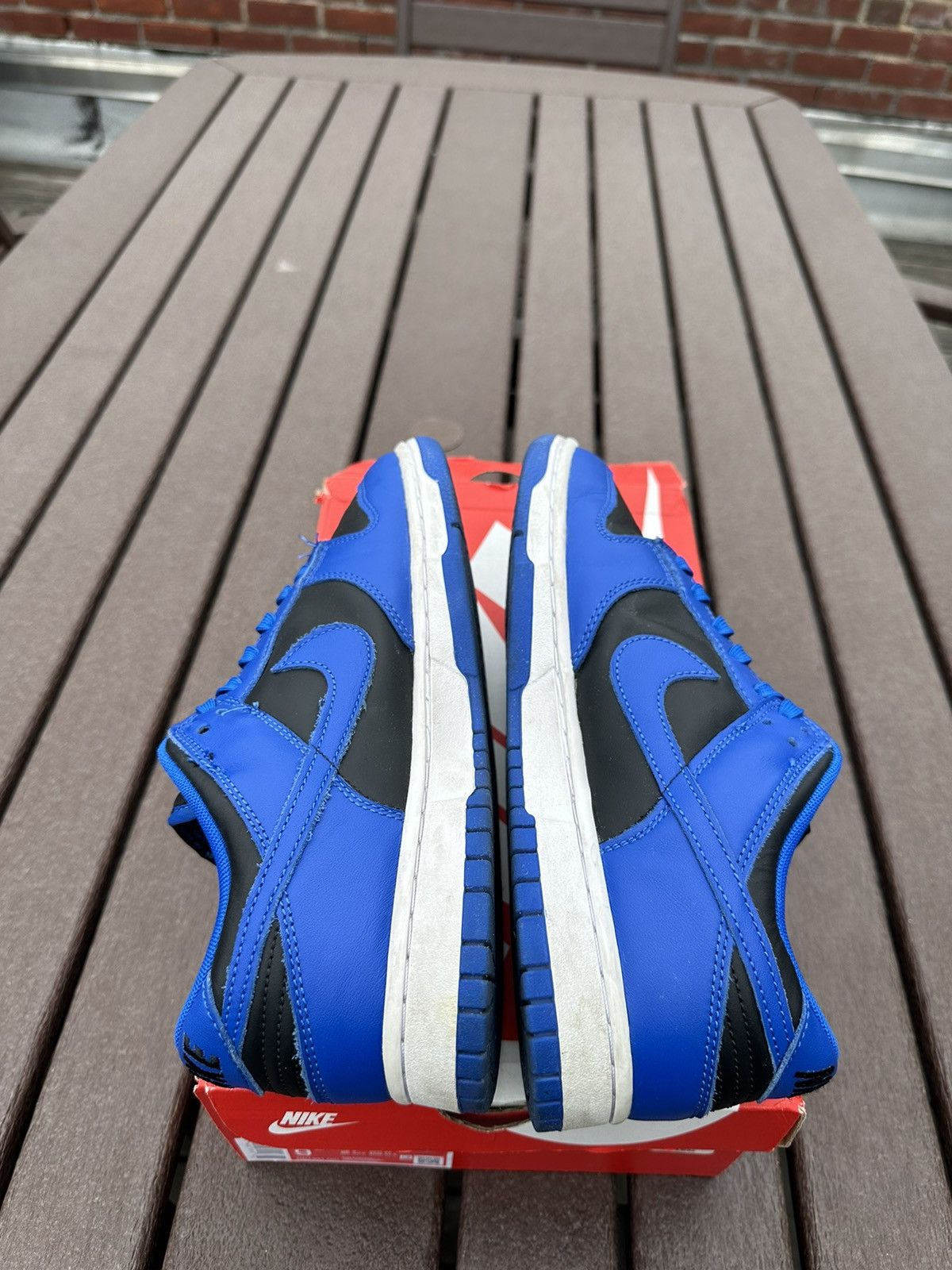 Nike “Hyper Cobalt” Nike Dunk Low Size US 9 / EU 42 - 5 Thumbnail
