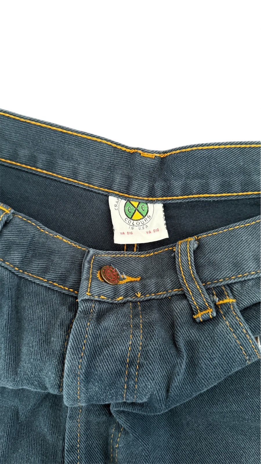 Cross Colours × Vintage Vintage 90s Cross Colours Denim Jeans Size US 36 / EU 52 - 4 Thumbnail