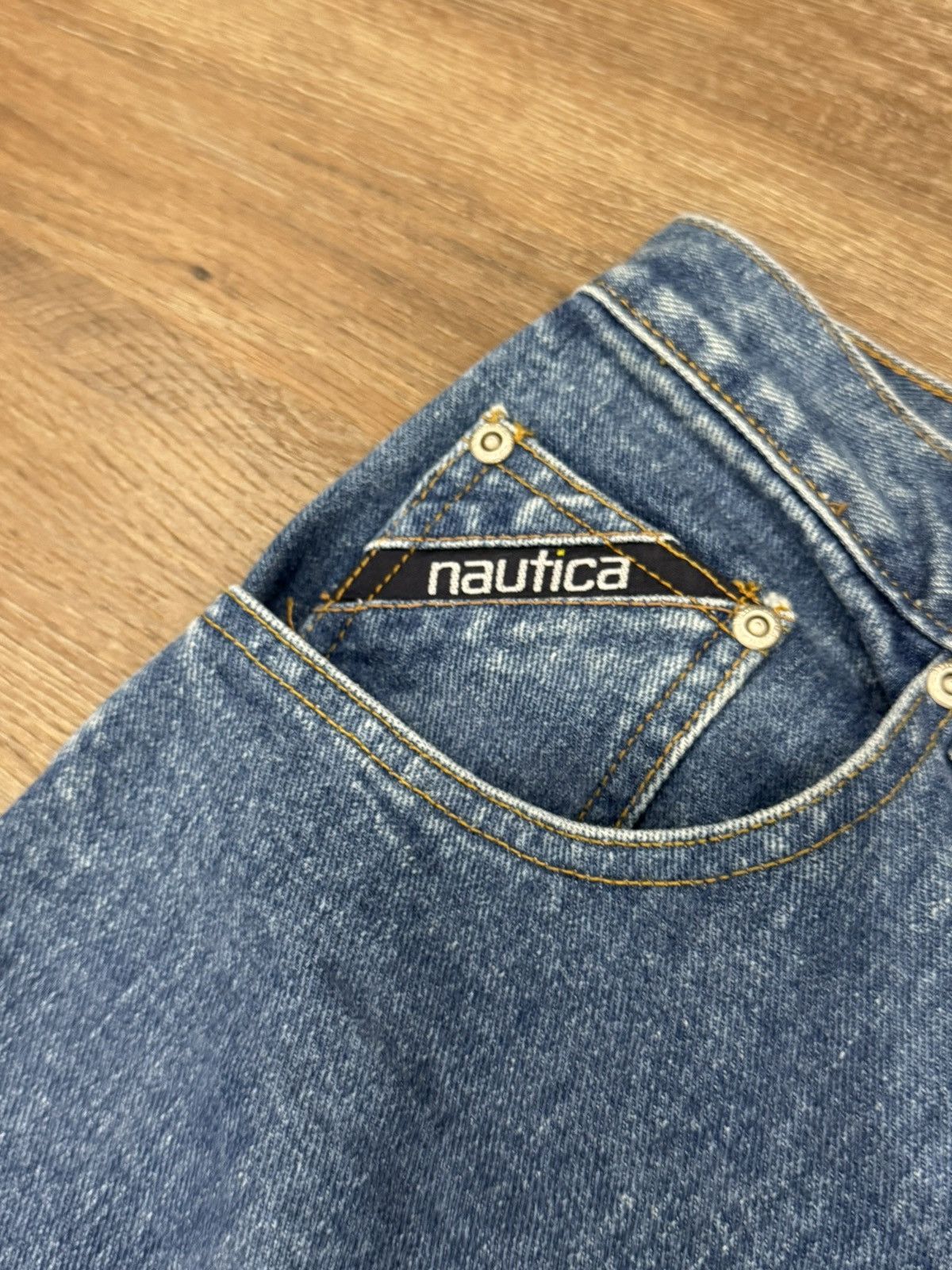 Nautica Vintage Nautica Marine Denim Size US 31 - 10 Thumbnail