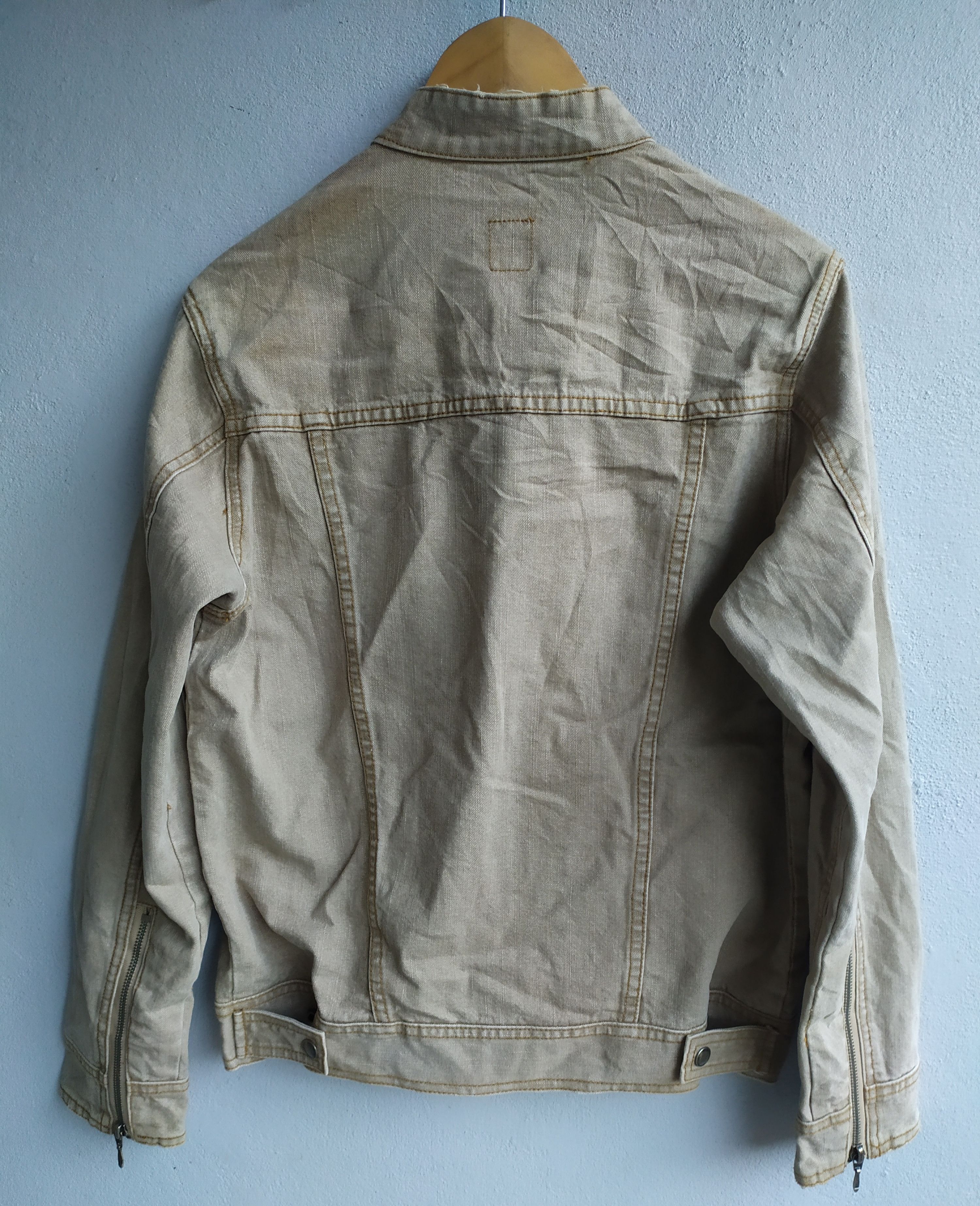 If Six Was Nine × Japanese Brand × Le Grande Bleu (L.G.B.) Vintage Japanese Rider Punk Denim Jacket Size US M / EU 48-50 / 2 - 2 Thumbnail