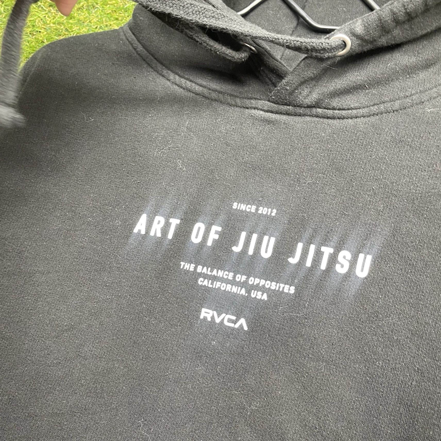 RVCA RVCA x AOJ Art Of Jiu jitsu BJJ Hoodie Mens Medium Rare Special Edition Black Size US M / EU 48-50 / 2 - 6 Thumbnail
