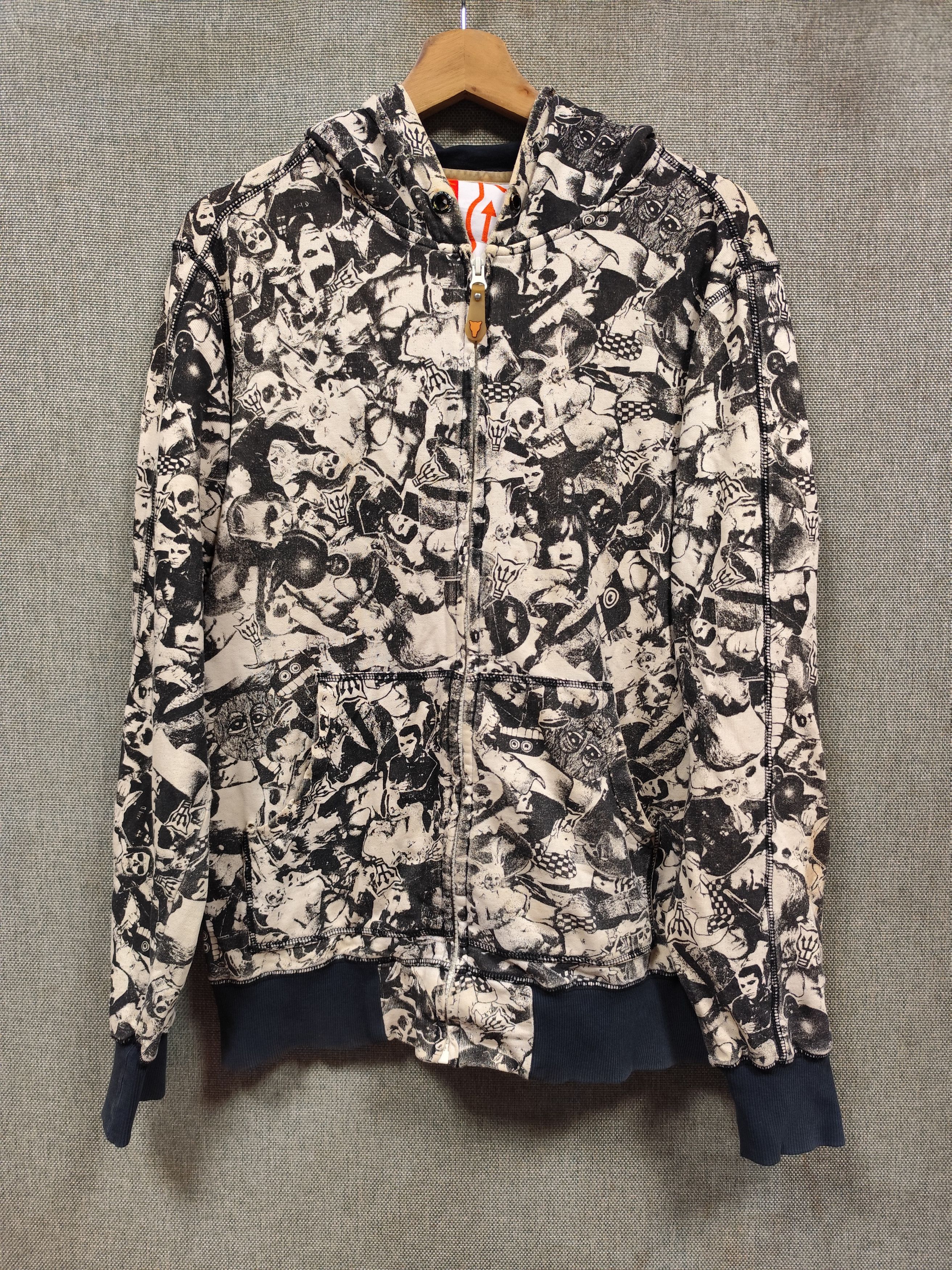 Japanese Brand sweatshirt hoodie full print Size US S / EU 44-46 / 1 - 1 Thumbnail
