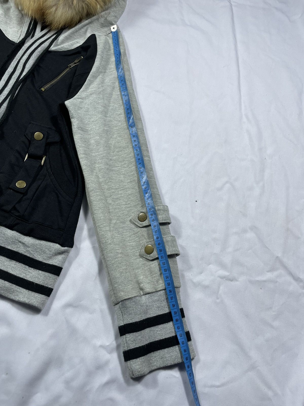 If Six Was Nine × Japanese Brand × Le Grande Bleu (L.G.B.) L.A.GLITTER Faux Fur Hoodie lgb ifsix style Size US S / EU 44-46 / 1 - 4 Thumbnail