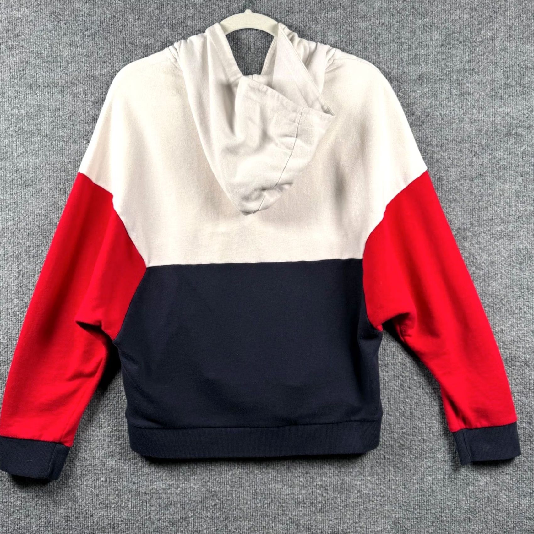 Tommy Hilfiger Tommy Hilfiger Hoodie Womens M Colorblock Half Zip Americana Nautical Sporty 90s Size M / US 6-8 / IT 42-44 - 3 Thumbnail