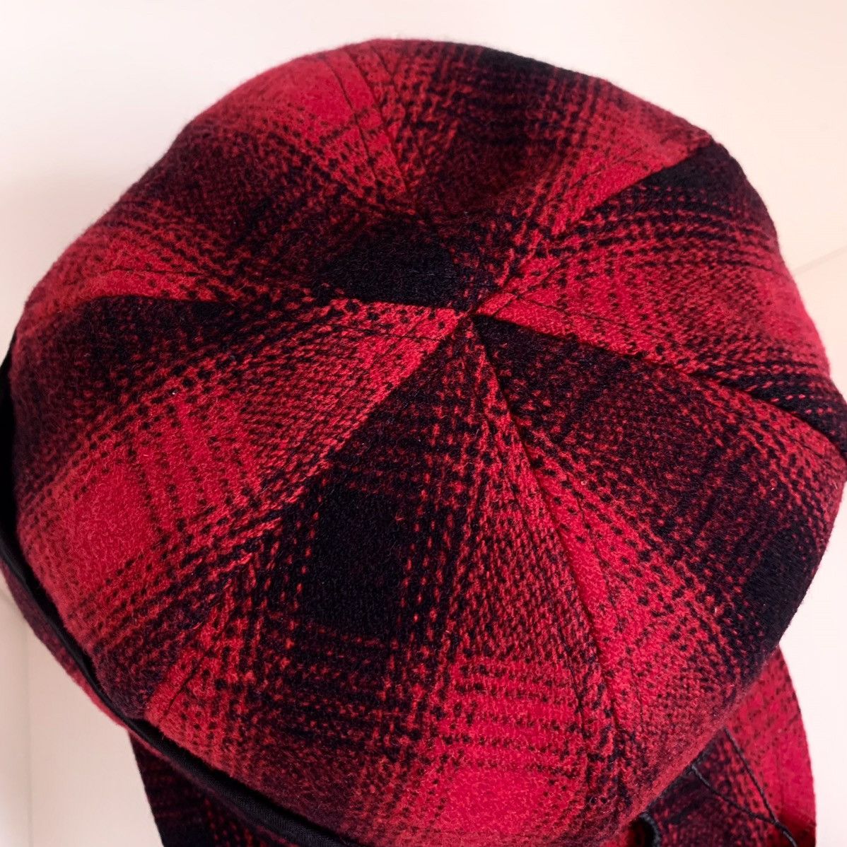 Mercedes-Benz Wool plaid camper cap hat Size ONE SIZE - 9 Thumbnail