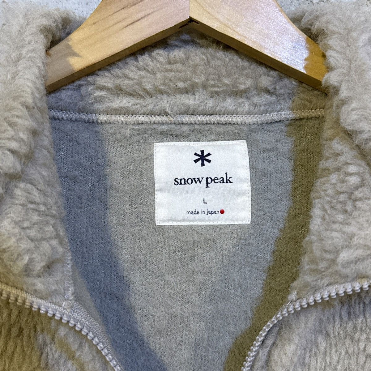 Snow Peak Deep Pile Fleece Jacket Size US L / EU 52-54 / 3 - 6 Thumbnail