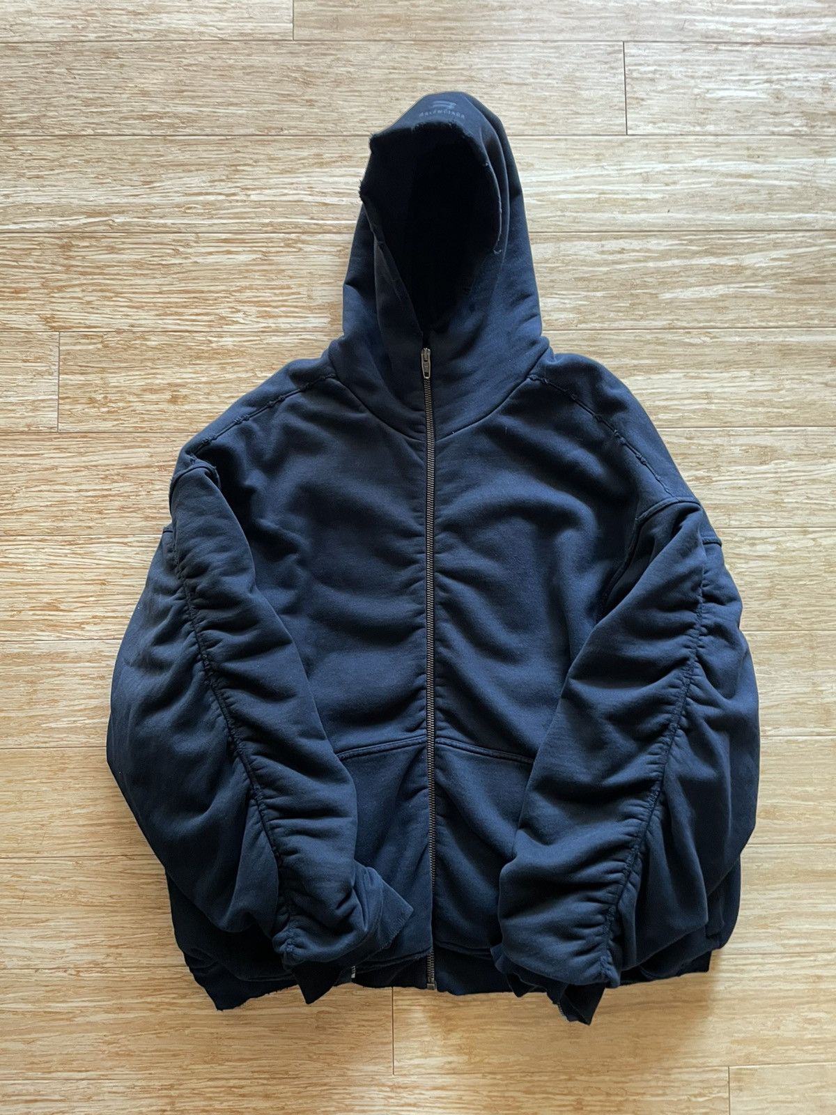 Balenciaga Bomber Hoodie | Grailed