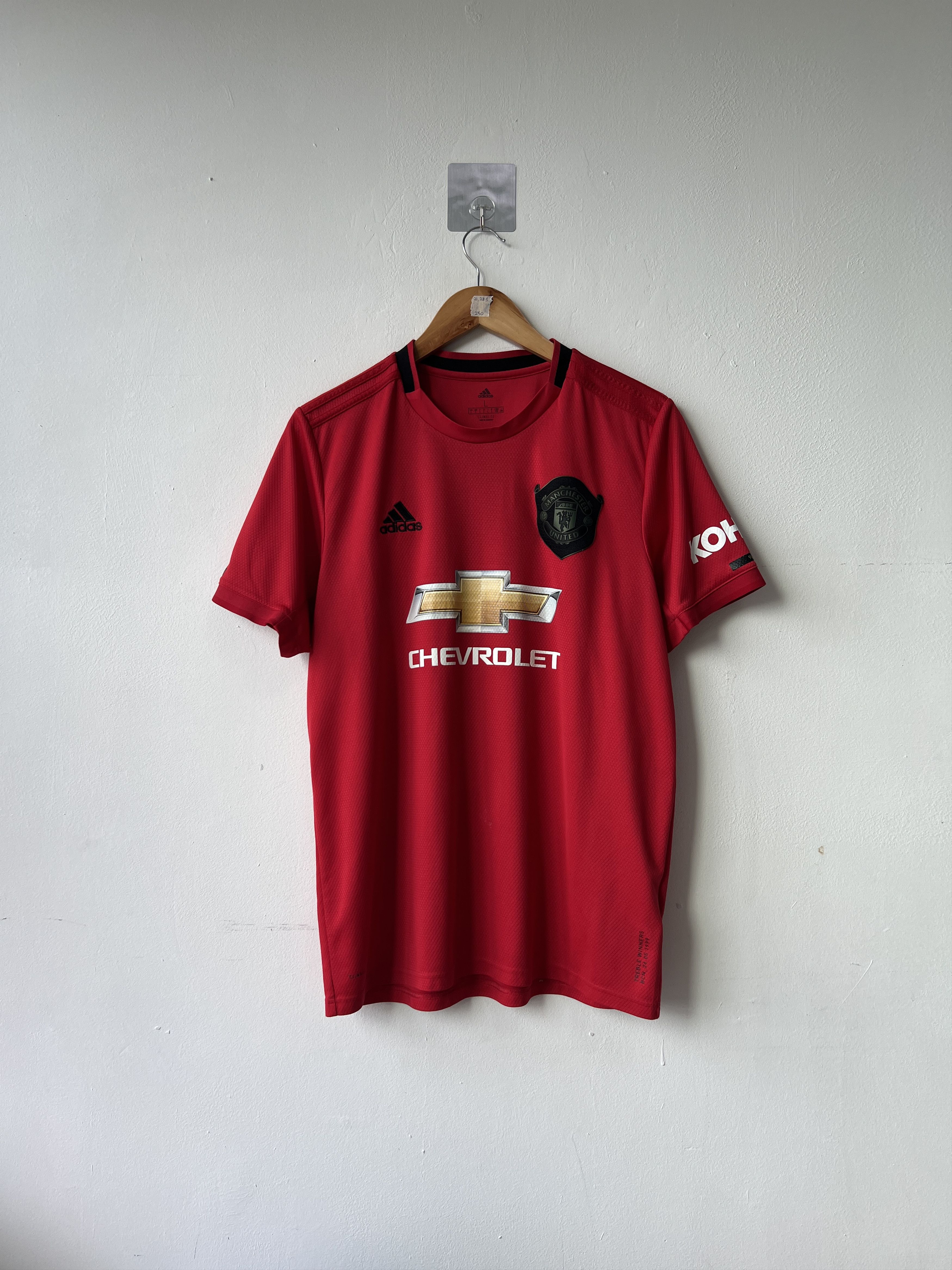 Adidas (L) Manchester United 2019-20 Home Kit B. Fernandes #18 Size US L / EU 52-54 / 3 - 2 Thumbnail