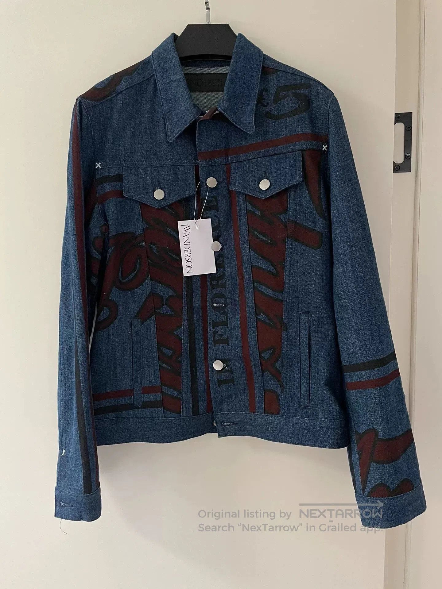 JW Anderson JW Anderson Graffiti Denim Coat. Size US S / EU 44-46 / 1 - 2 Thumbnail