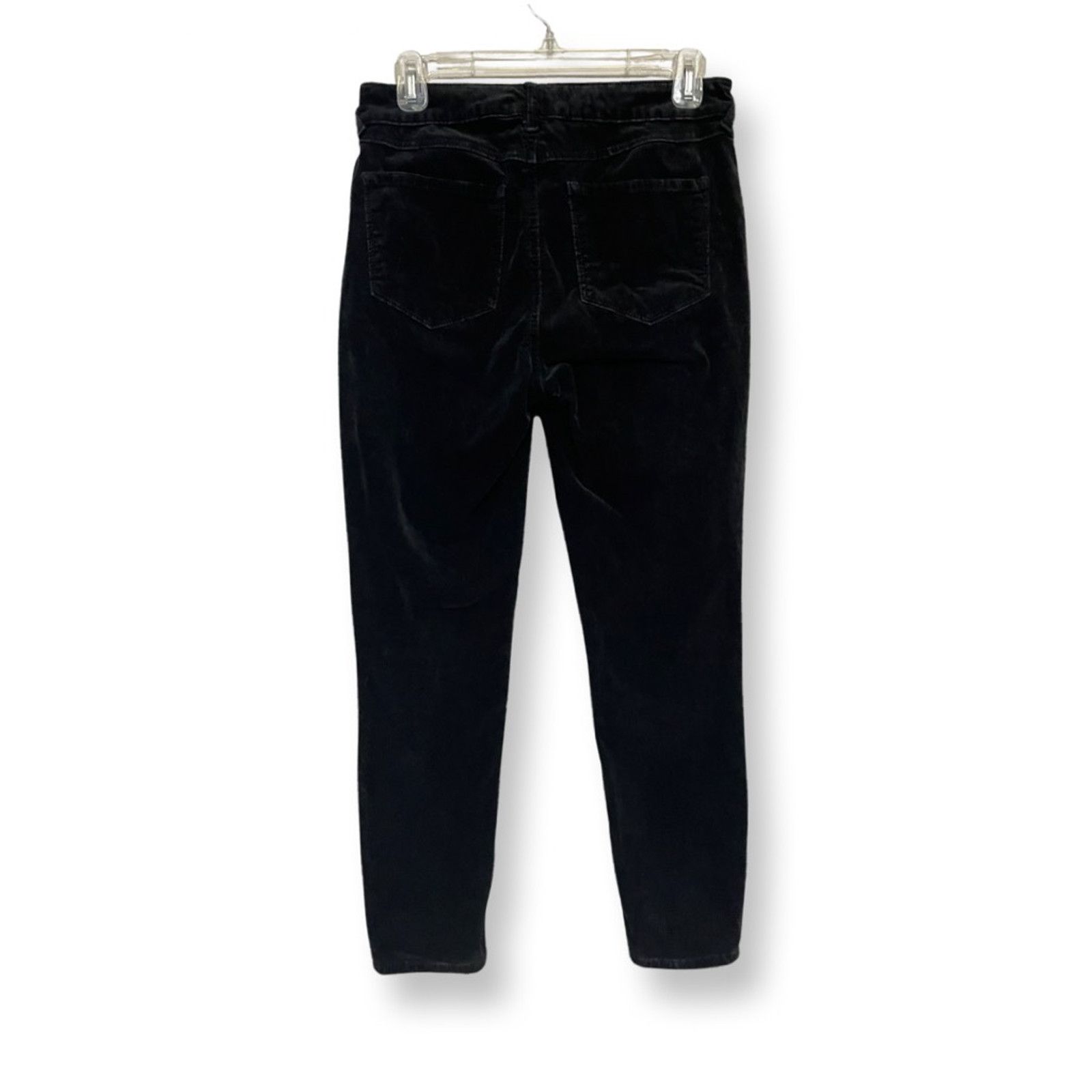 Other Rewash Womens Skinny Slim Pants Black Stretch Corduroy 5R/27 Size 27" / US 4 / IT 40 - 4 Thumbnail