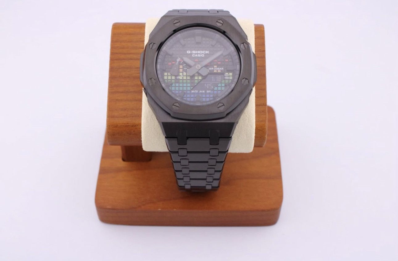 G Shock Custom - Casio G-Shock - GA 2100 - Blackout - DJ Edition Size ONE SIZE - 2 Thumbnail