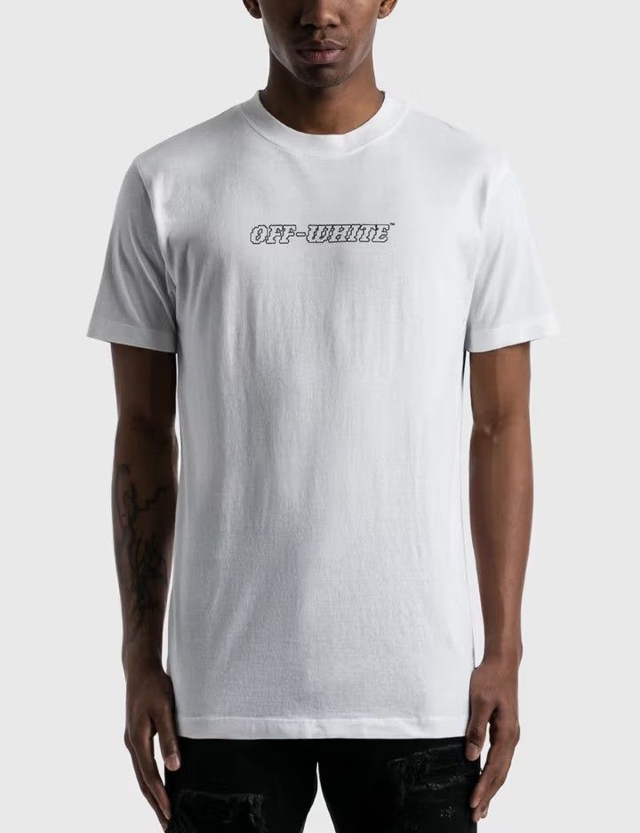 Off-White White Pascal Hand Gun Logo T-shirt Size US XL / EU 56 / 4 - 3 Thumbnail