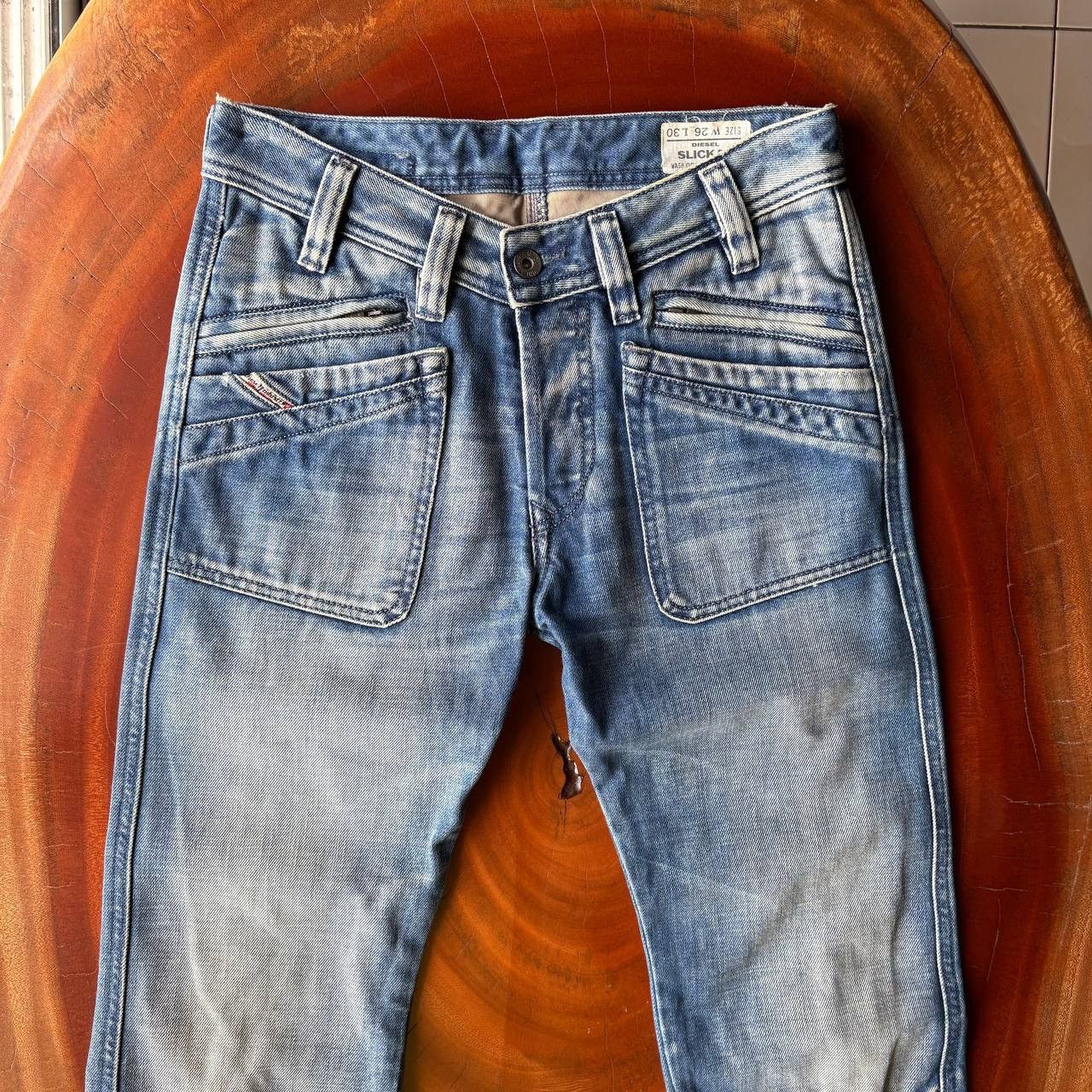 Diesel Diesel Slickap Multipocket Wash Denim Bush Jeans Pants Size US 29 - 3 Thumbnail
