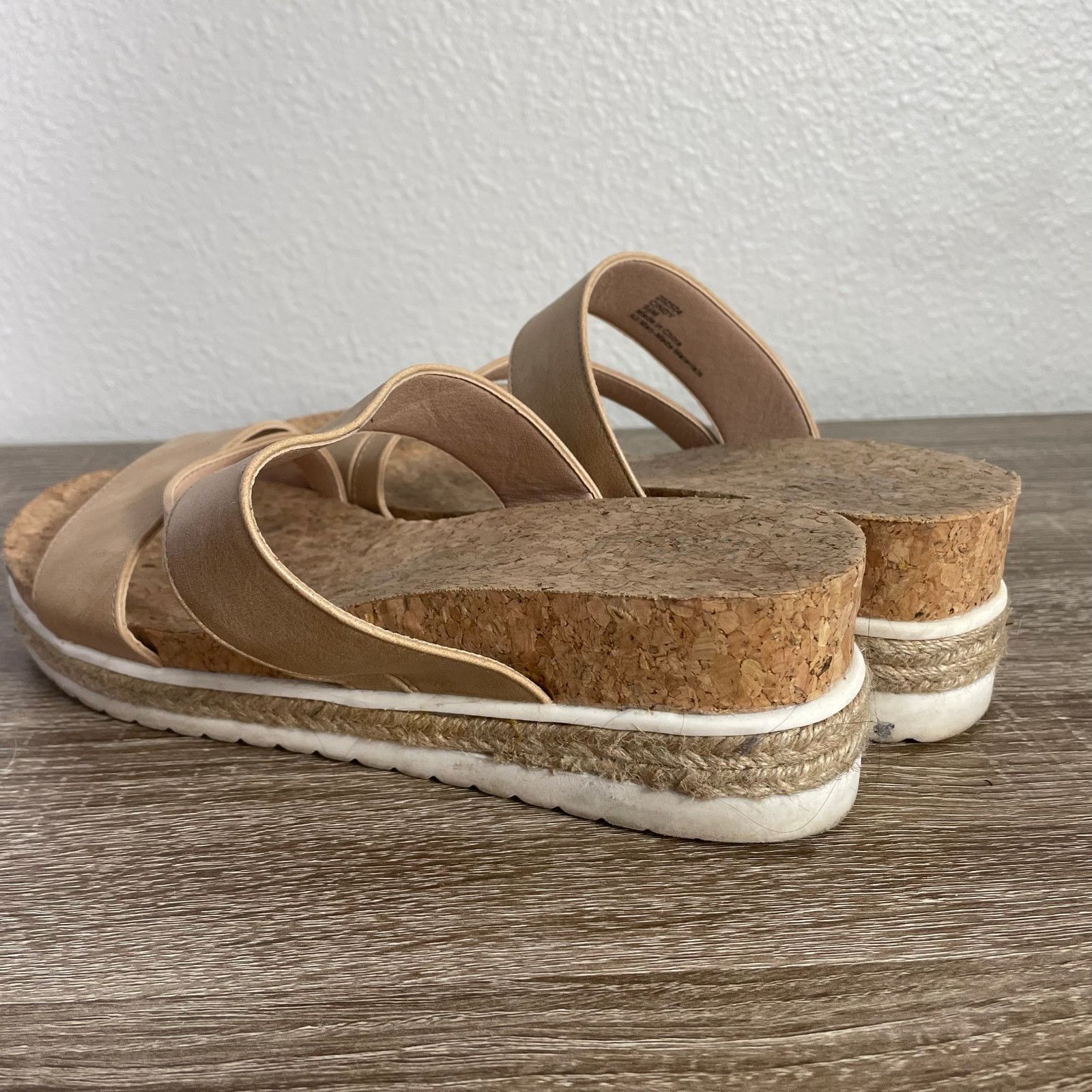 Other Lauren Blakwell Cindy Tan Cork Platform Sandals Women’s 9.5 Size US 9.5 / IT 39.5 - 9 Thumbnail