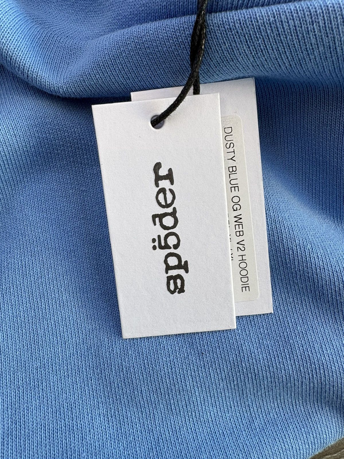Sp5der Sp5der OG Web V2 Hoodie “Dusty Blue” Size US XL / EU 56 / 4 - 6 Thumbnail