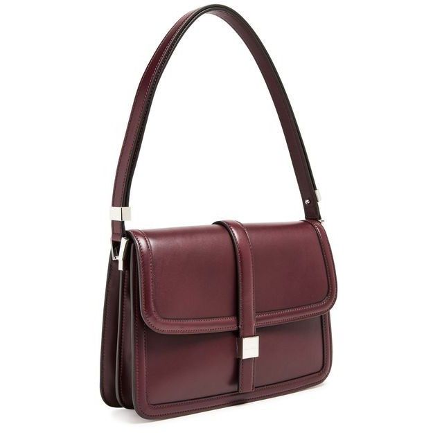 Max Mara MAX MARA Bianca Bordeaux Red Shoulder Bag New And Authentic Size ONE SIZE - 2 Thumbnail