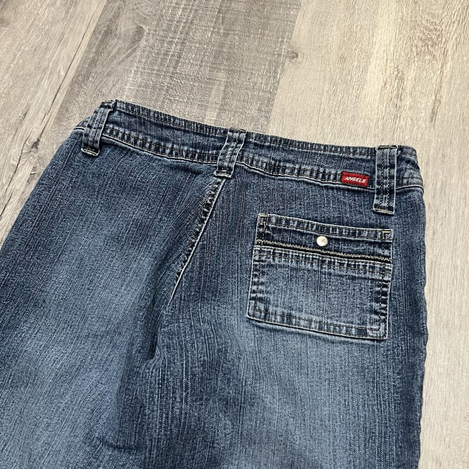 Other Vintage Angels Jeans Y2K Womens Low Rise Denim Flared Size 27" / US 4 / IT 40 - 4 Thumbnail